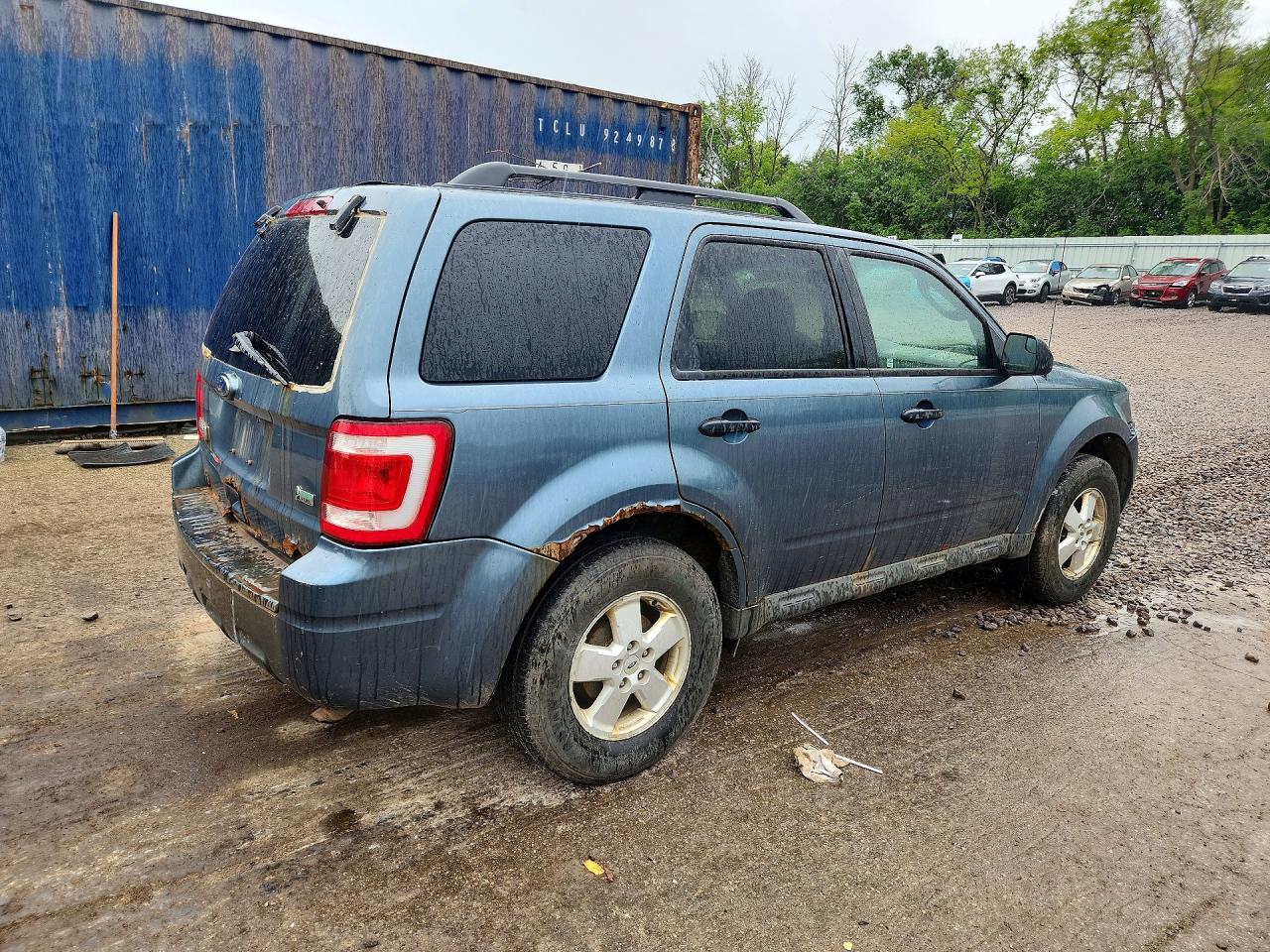 2011 Ford Escape Xlt Blue vin: 1FMCU9DG9BKB12716