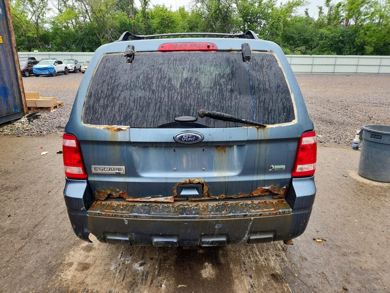 2011 Ford Escape Xlt Blue vin: 1FMCU9DG9BKB12716