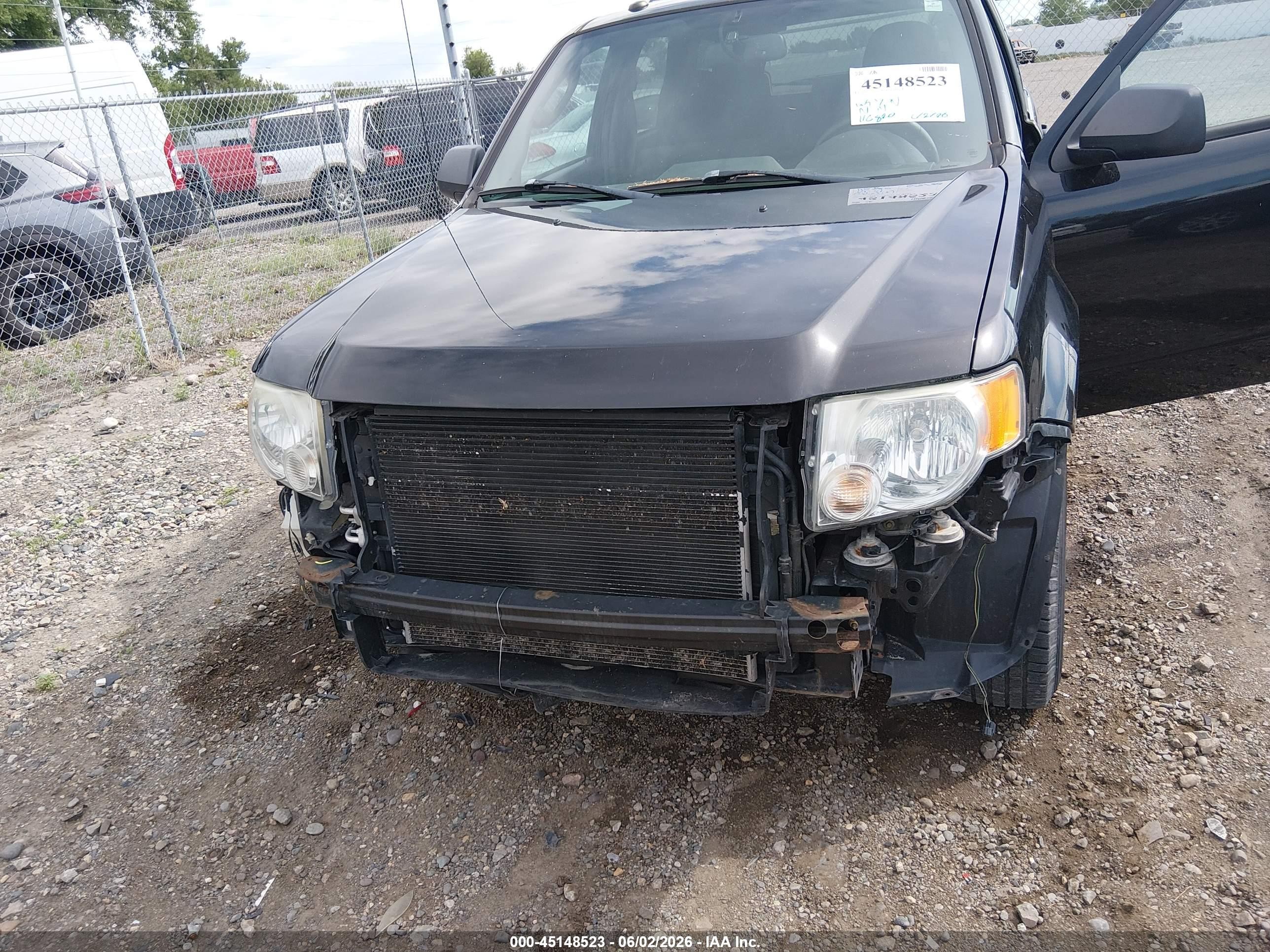 2011 Ford Escape Xlt Black vin: 1FMCU9DG9BKB44579