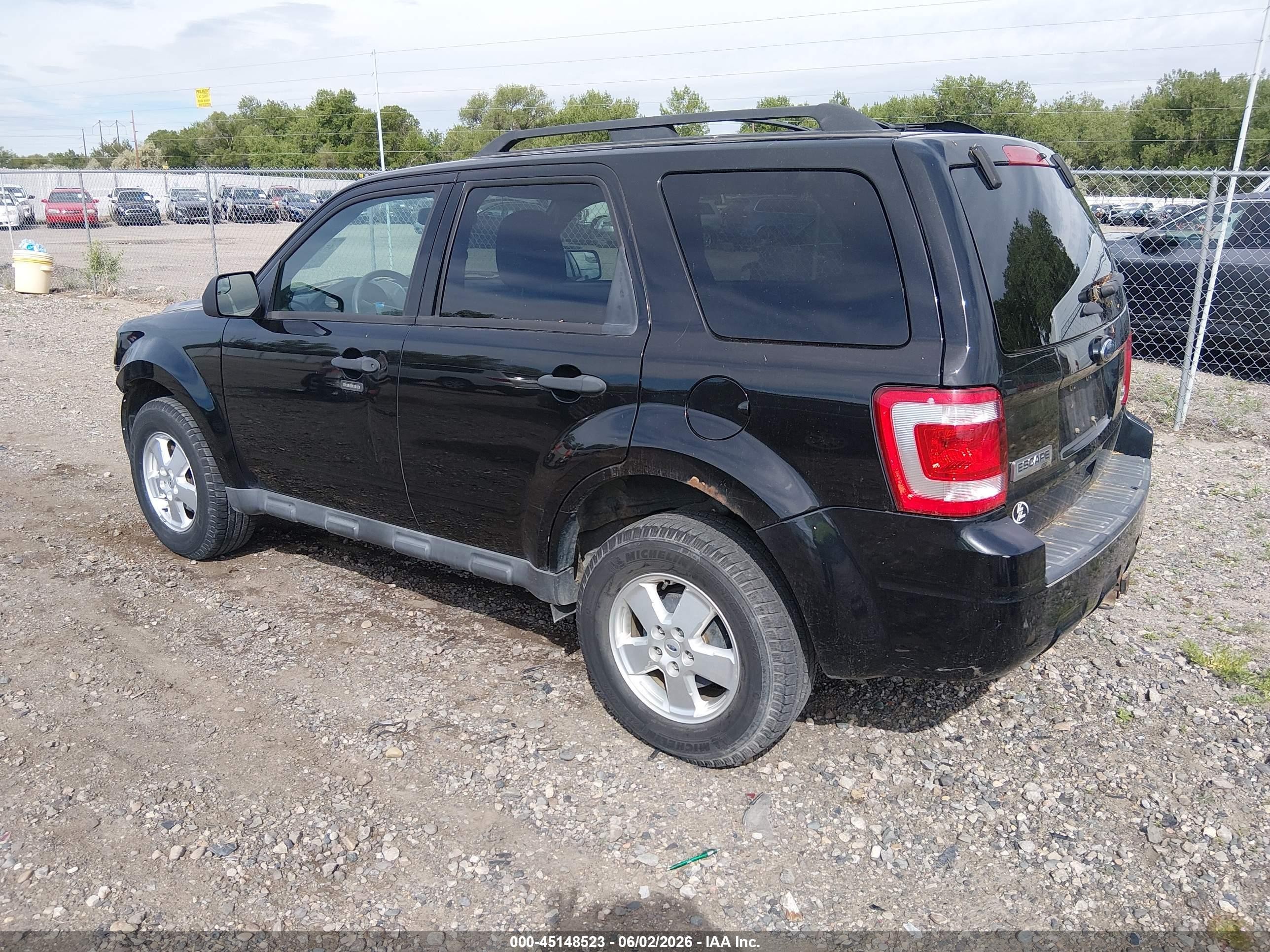 2011 Ford Escape Xlt Black vin: 1FMCU9DG9BKB44579