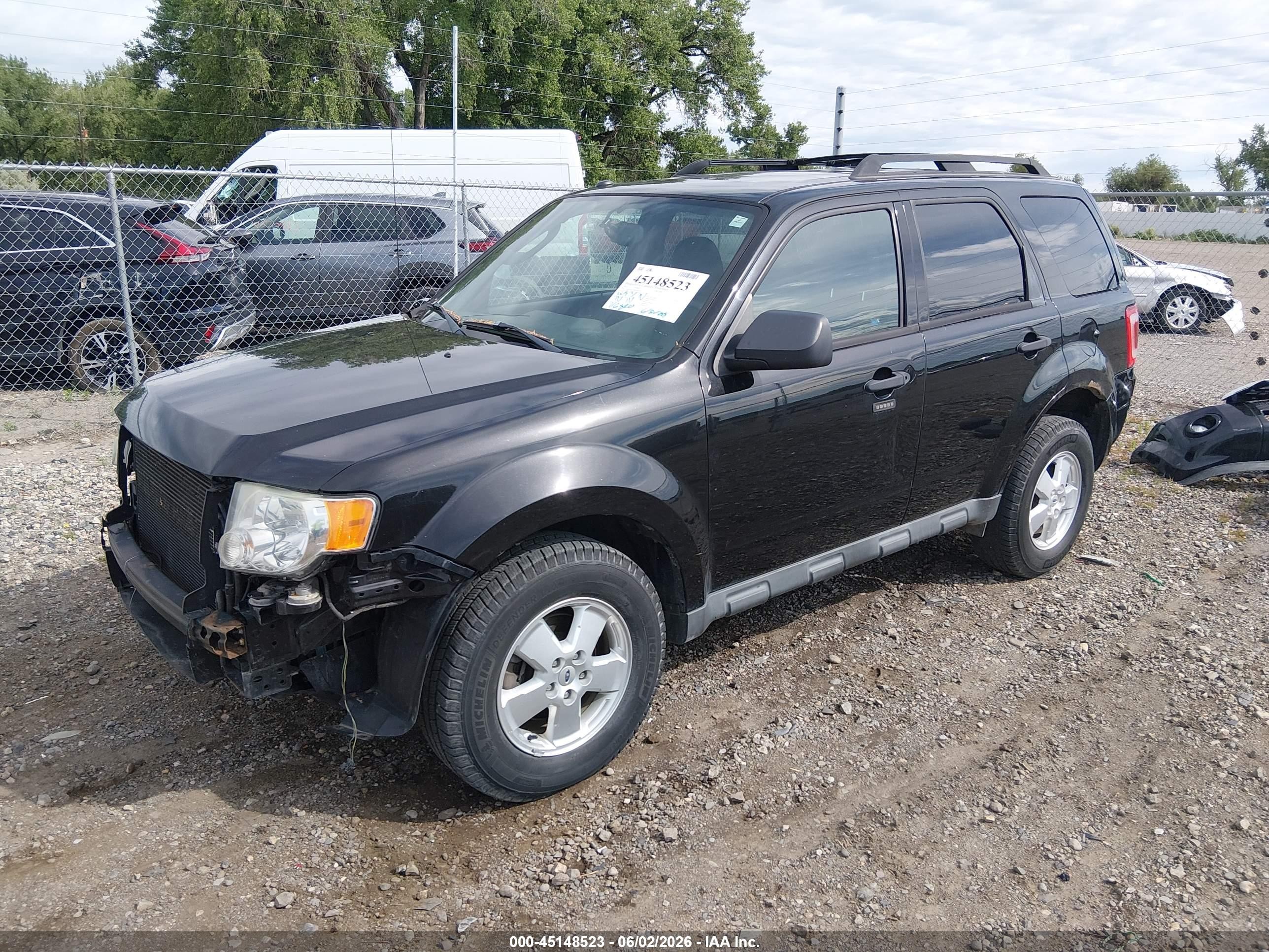 2011 Ford Escape Xlt Black vin: 1FMCU9DG9BKB44579