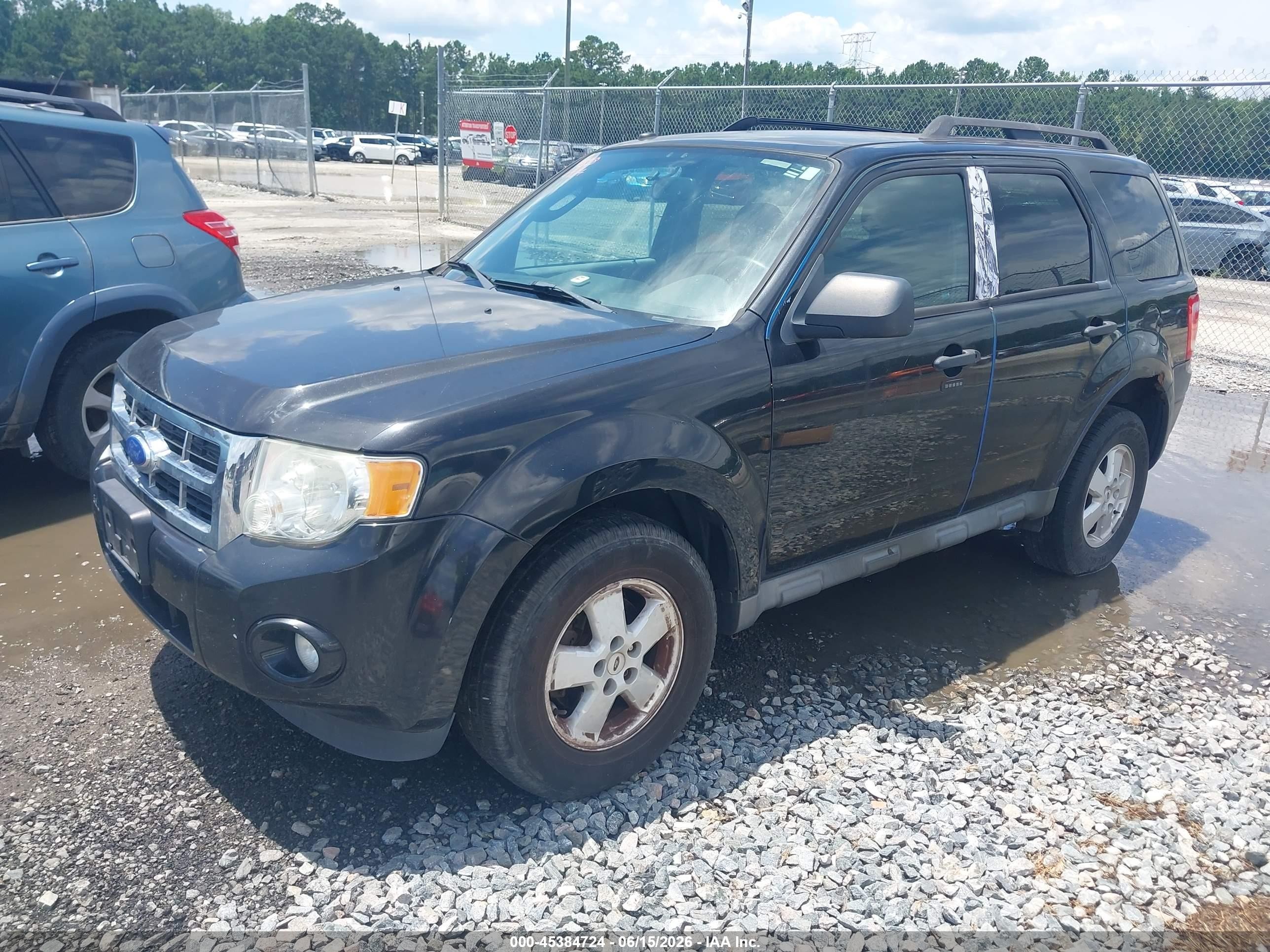 2011 Ford Escape Xlt Black vin: 1FMCU9DG9BKC24027