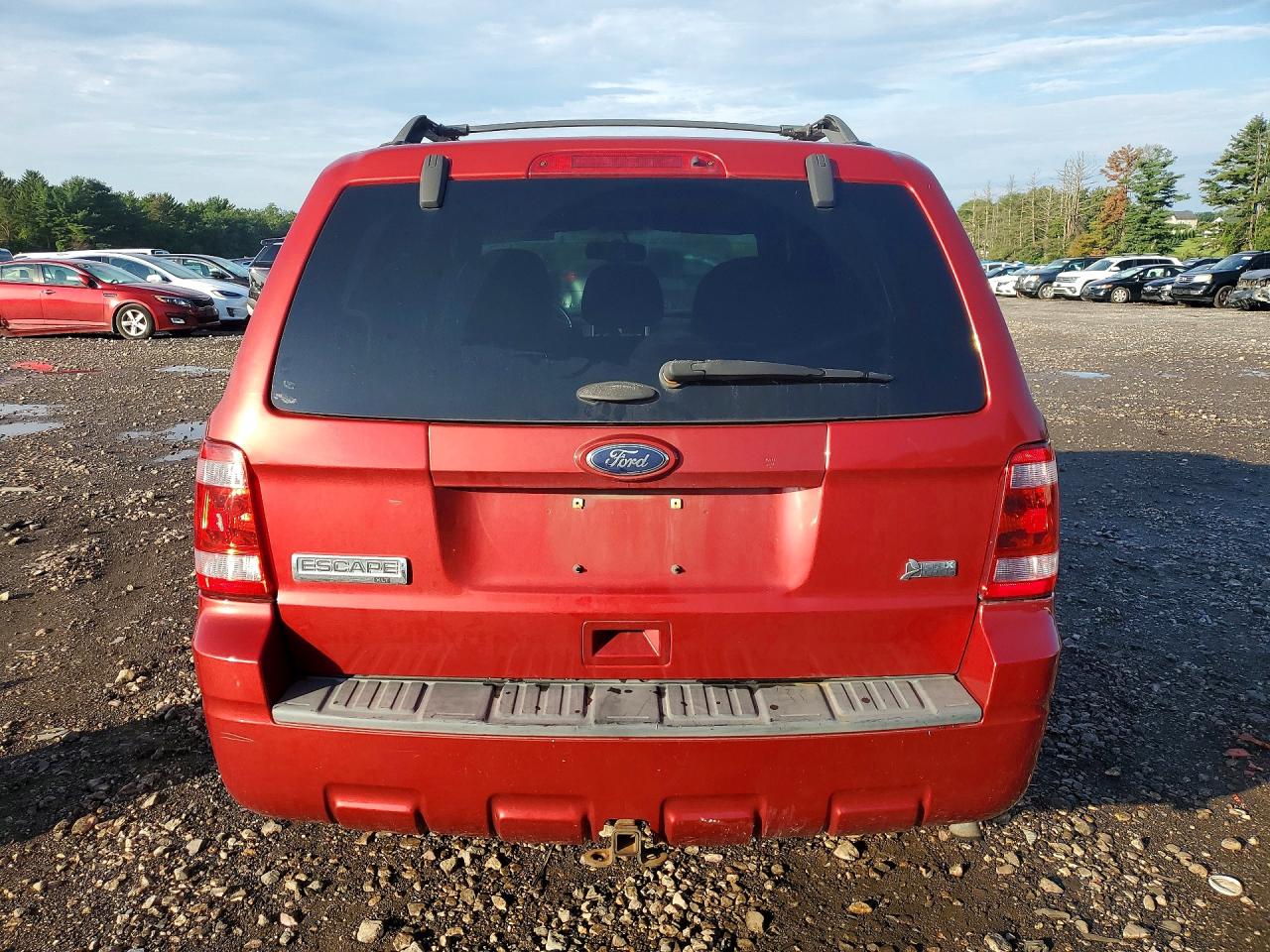 2012 Ford Escape Xlt Red vin: 1FMCU9DG9CKA81811