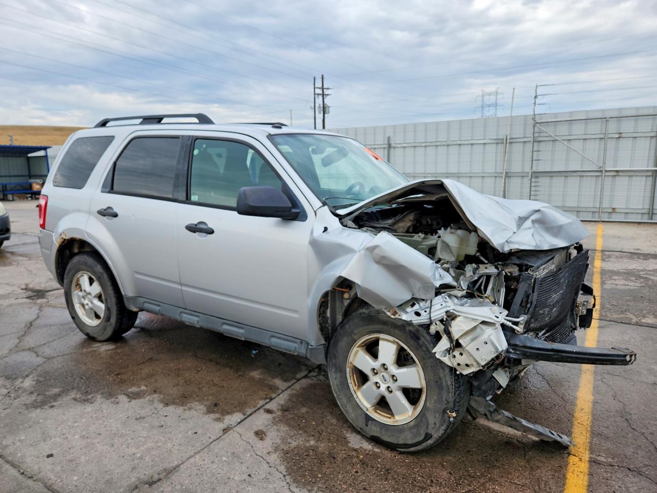 2012 Ford Escape Xlt Серебряный vin: 1FMCU9DG9CKB43370
