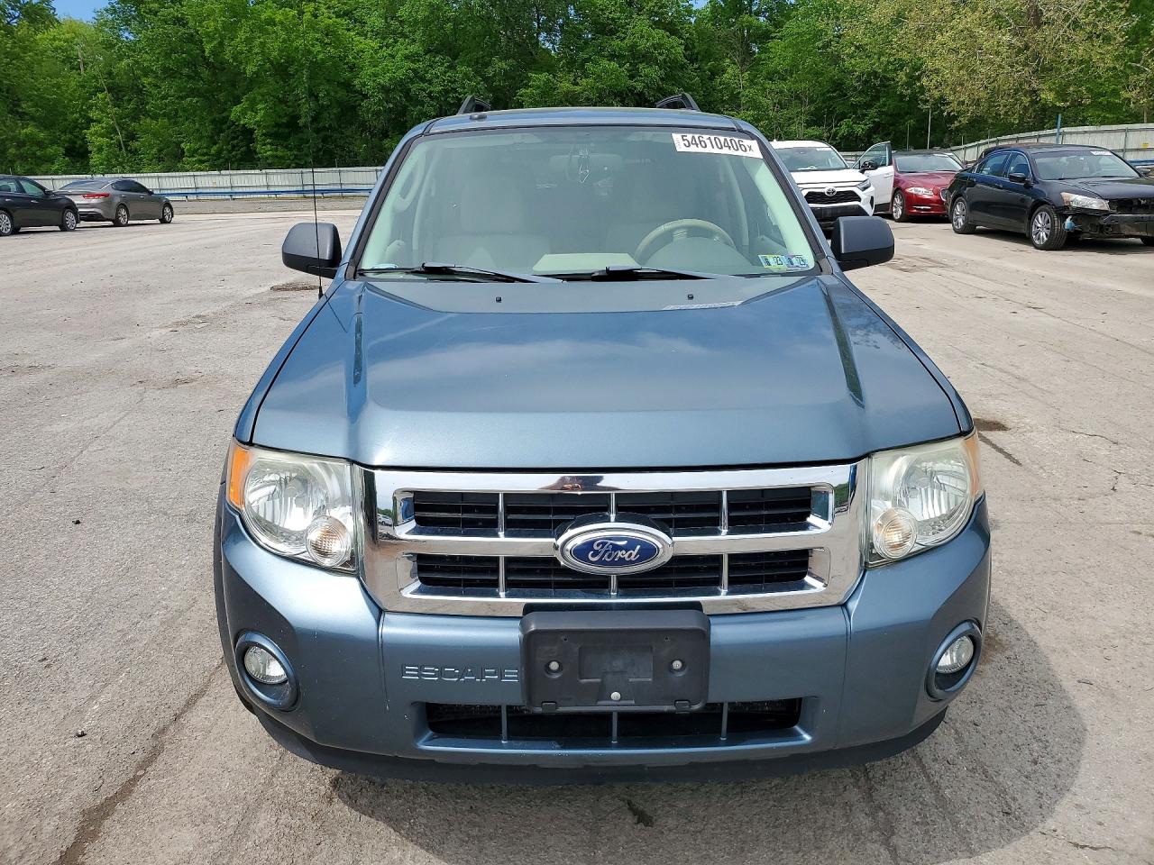 2012 Ford Escape Xlt Blue vin: 1FMCU9DG9CKB64400