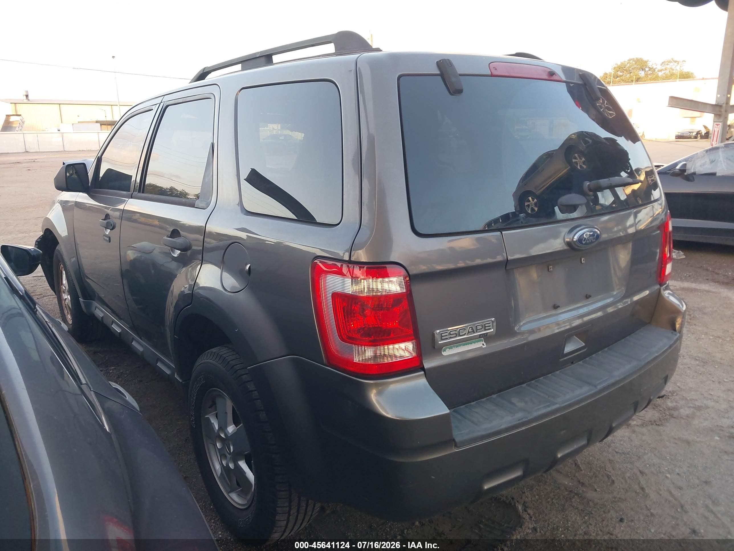 2012 Ford Escape Xlt Серый vin: 1FMCU9DG9CKB64428