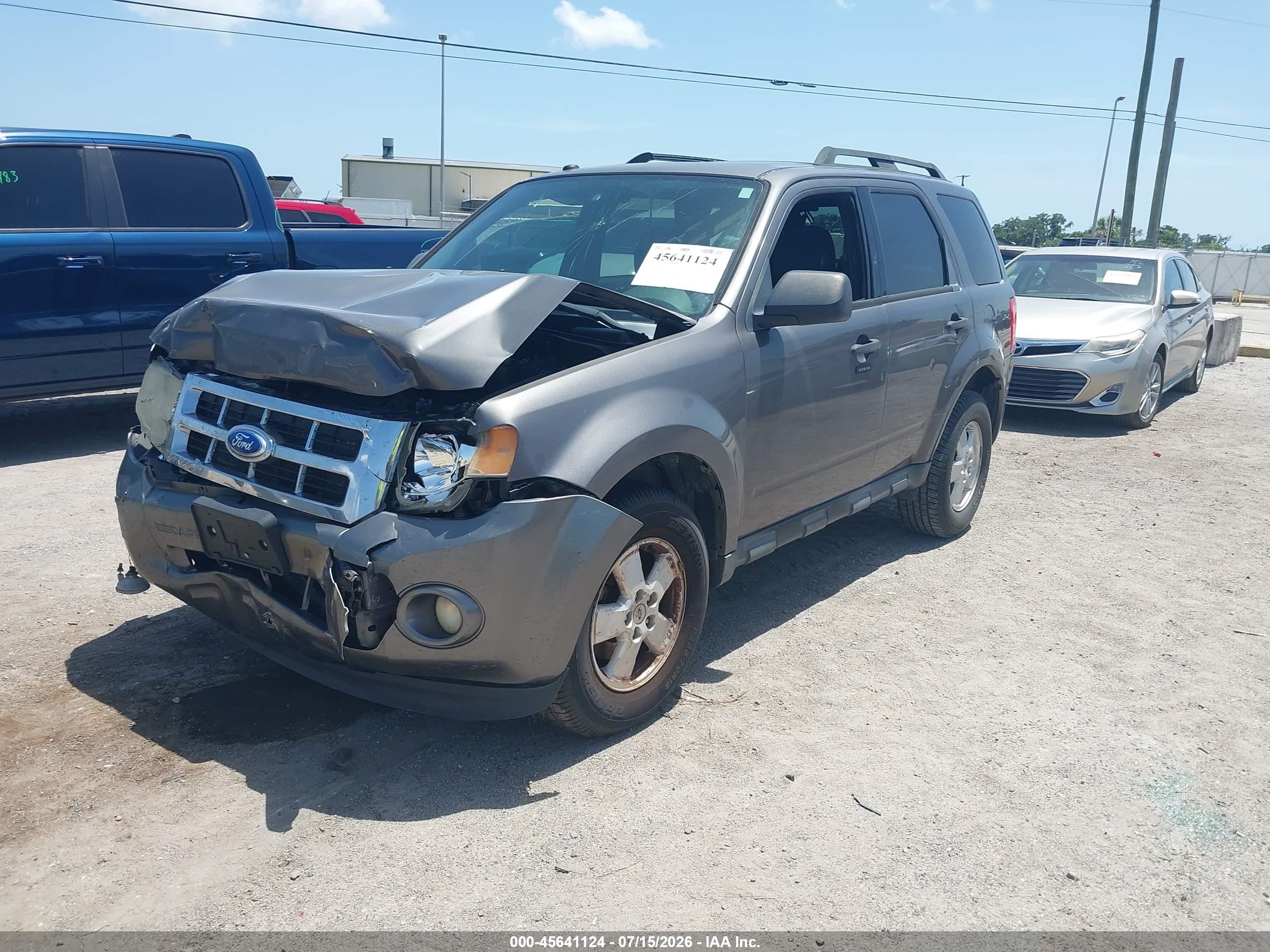 2012 Ford Escape Xlt Серый vin: 1FMCU9DG9CKB64428