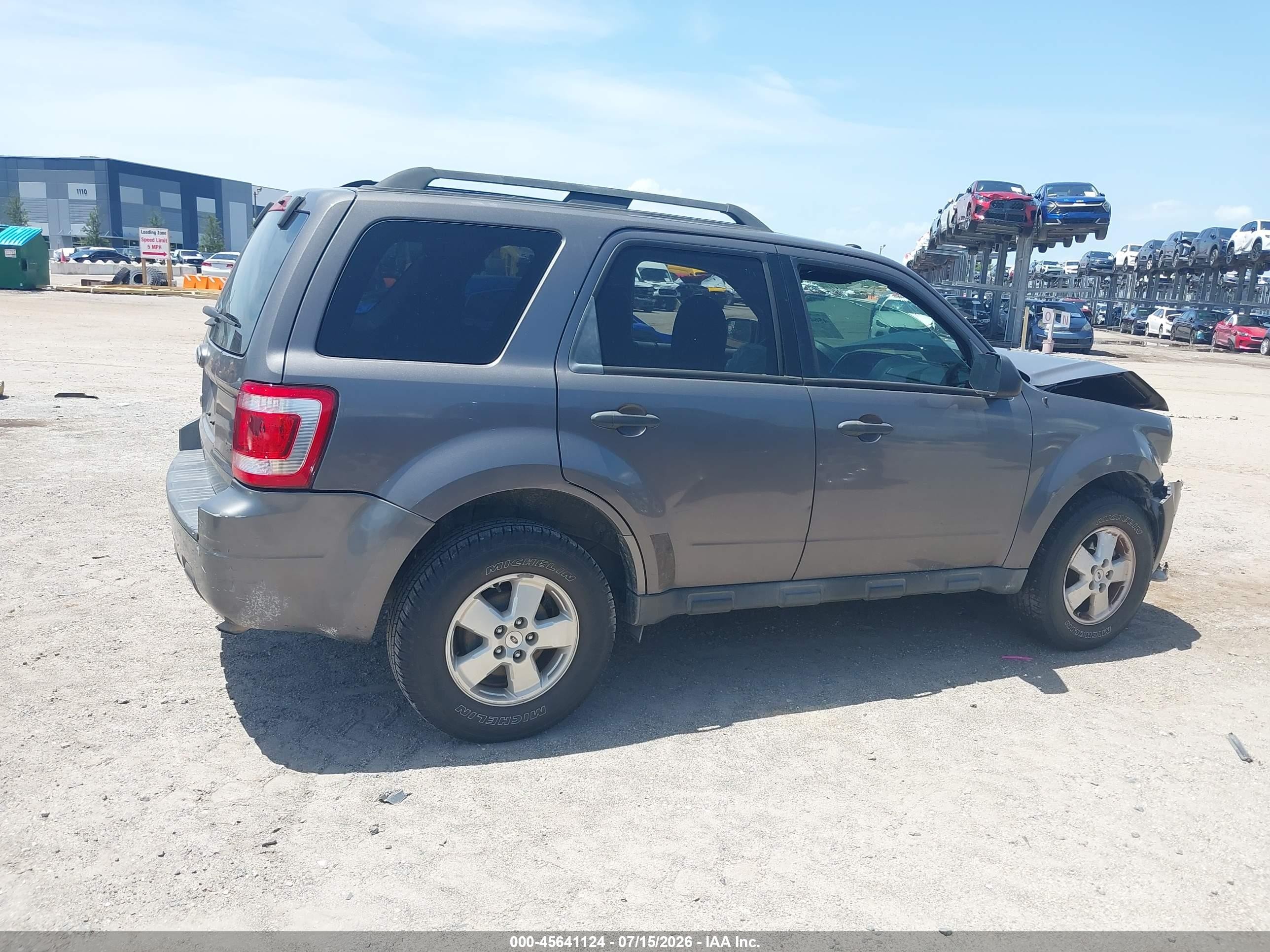 2012 Ford Escape Xlt Серый vin: 1FMCU9DG9CKB64428