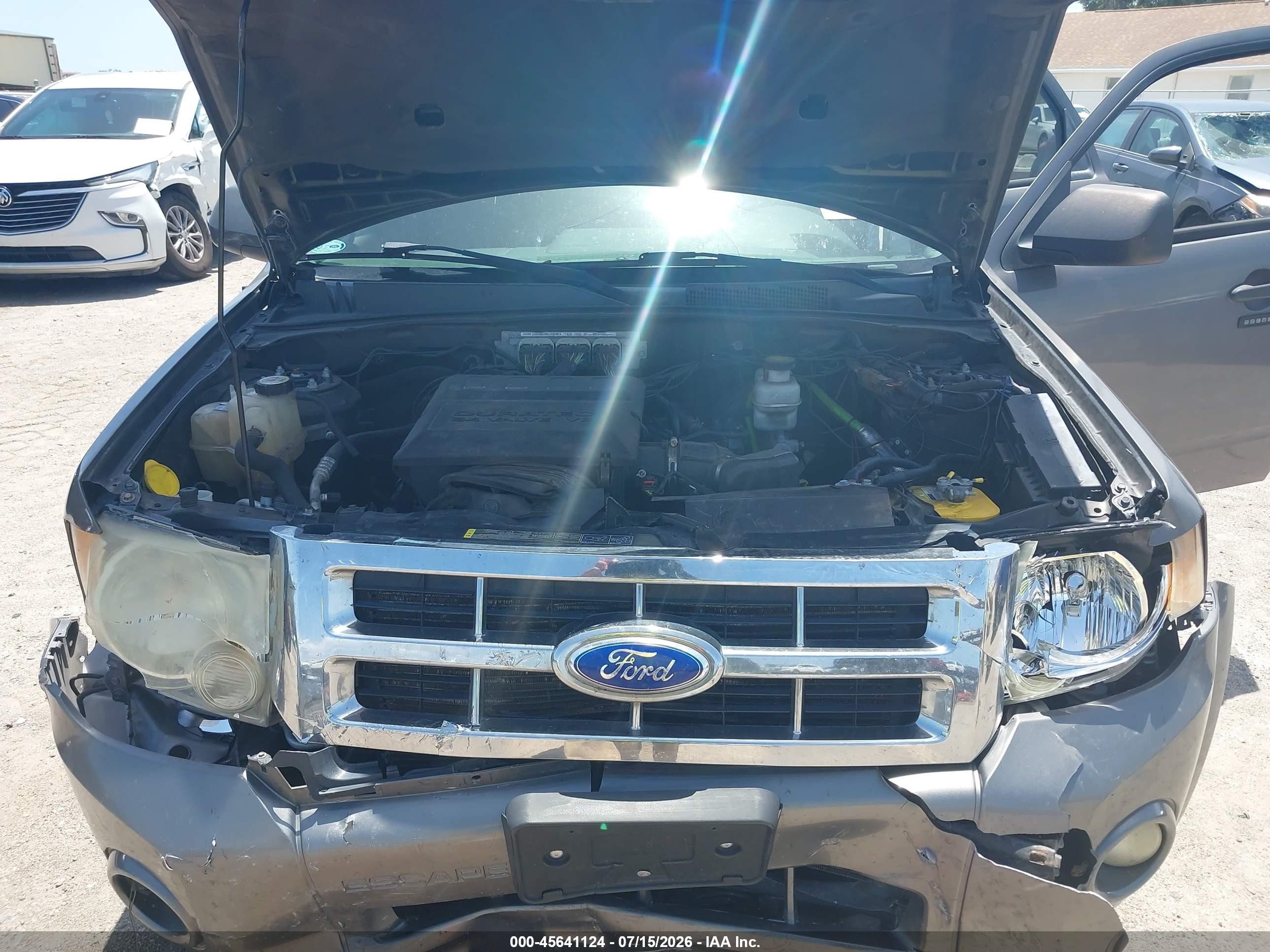2012 Ford Escape Xlt Серый vin: 1FMCU9DG9CKB64428