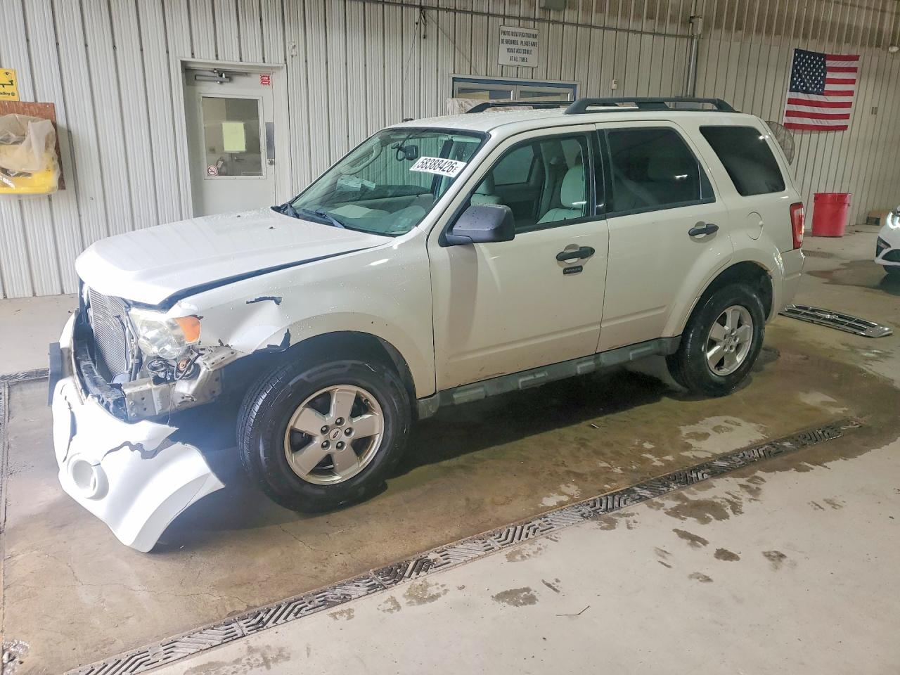 2012 Ford Escape Xlt White vin: 1FMCU9DG9CKB68964