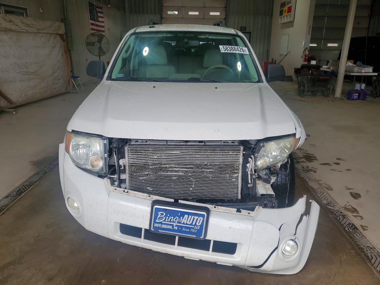 2012 Ford Escape Xlt White vin: 1FMCU9DG9CKB68964