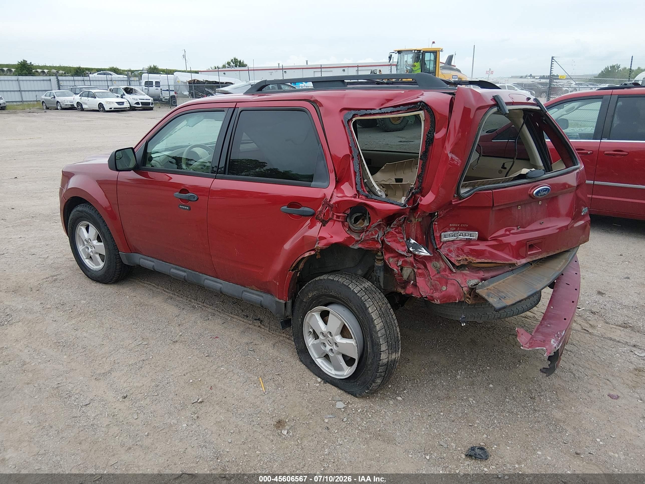 2012 Ford Escape Xlt Maroon vin: 1FMCU9DG9CKC25633