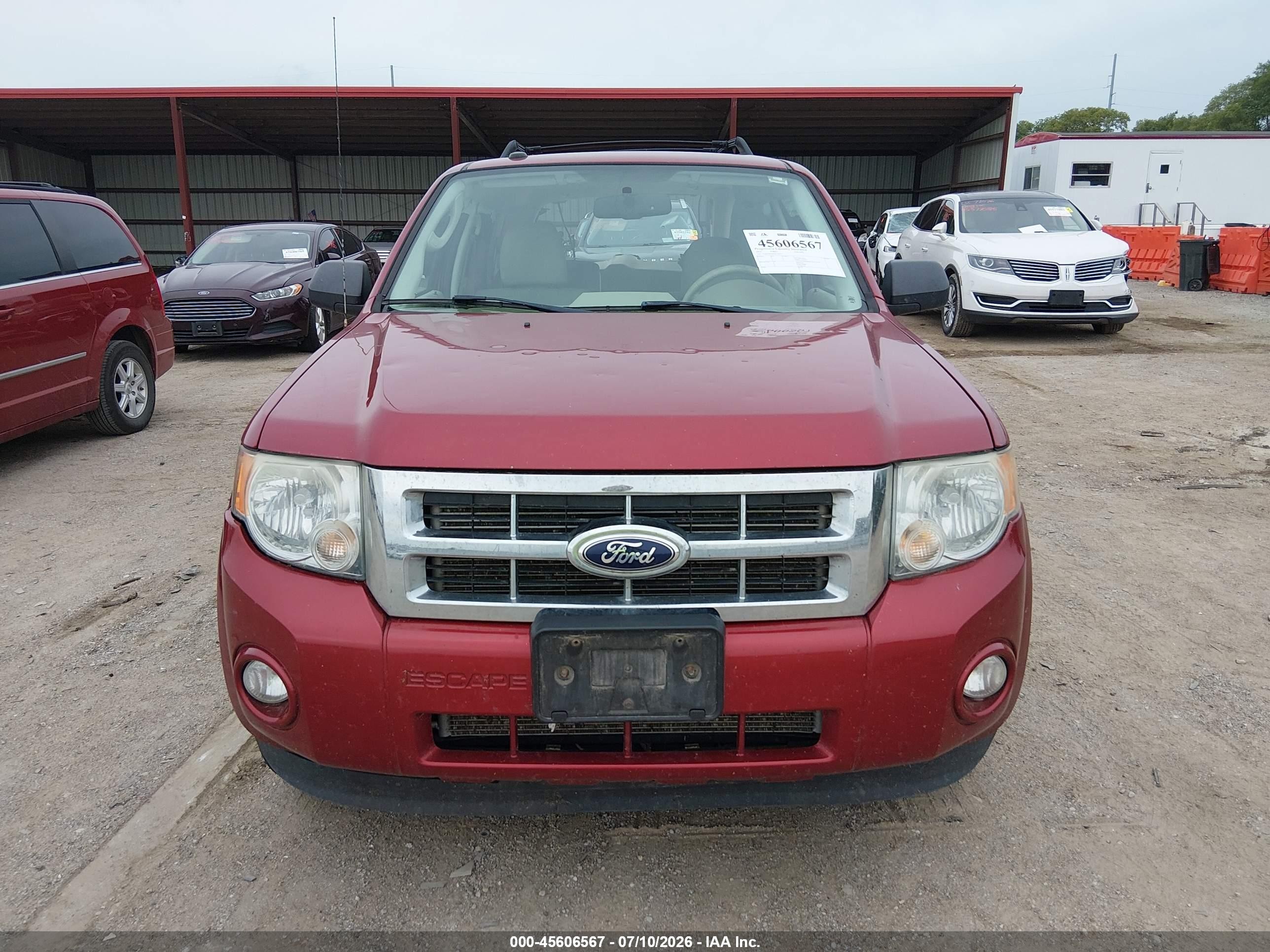 2012 Ford Escape Xlt Maroon vin: 1FMCU9DG9CKC25633