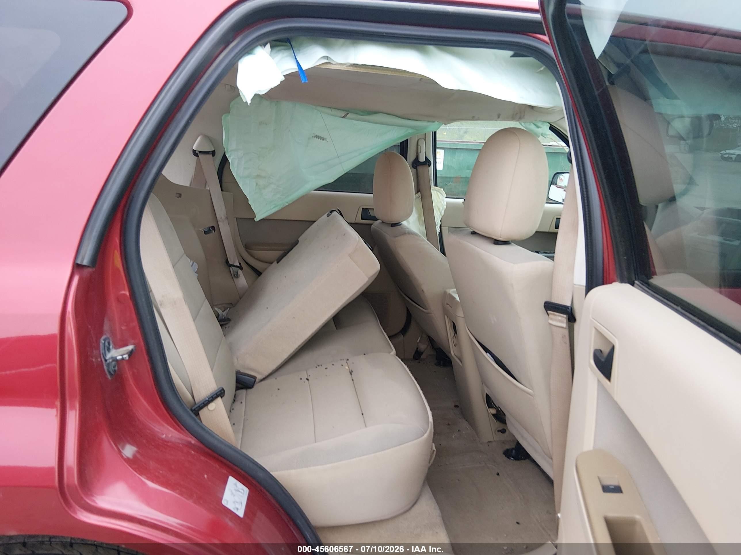 2012 Ford Escape Xlt Maroon vin: 1FMCU9DG9CKC25633