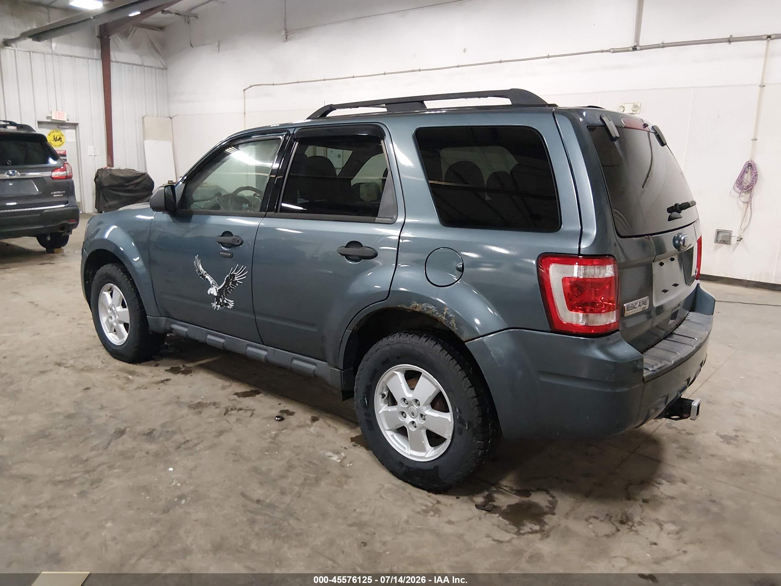 2012 Ford Escape Xlt Blue vin: 1FMCU9DG9CKC49656