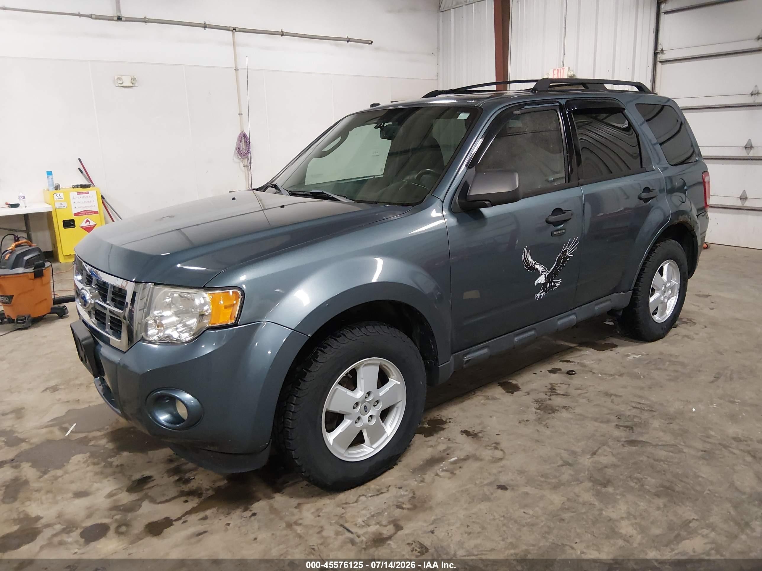 2012 Ford Escape Xlt Blue vin: 1FMCU9DG9CKC49656