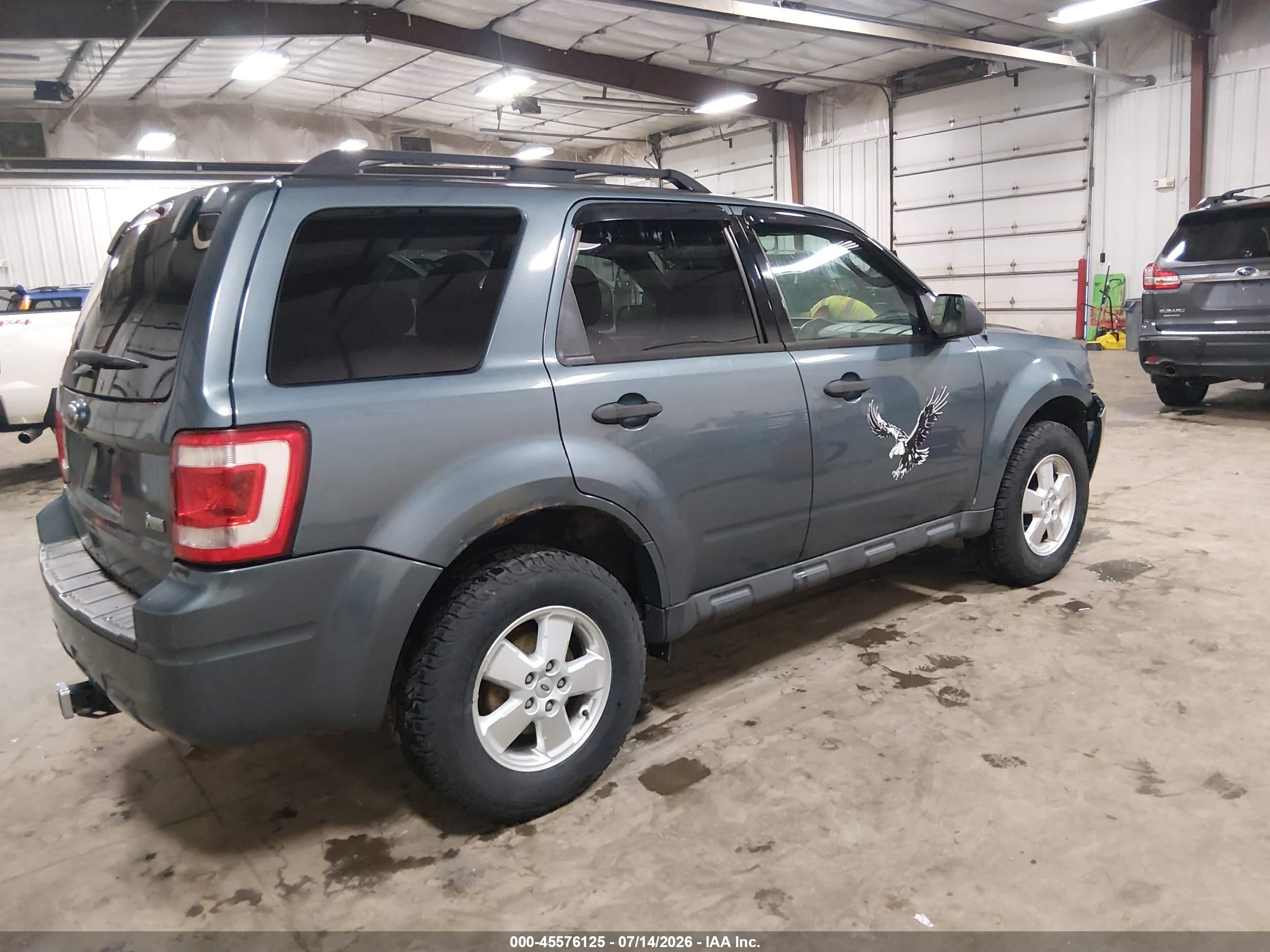 2012 Ford Escape Xlt Blue vin: 1FMCU9DG9CKC49656