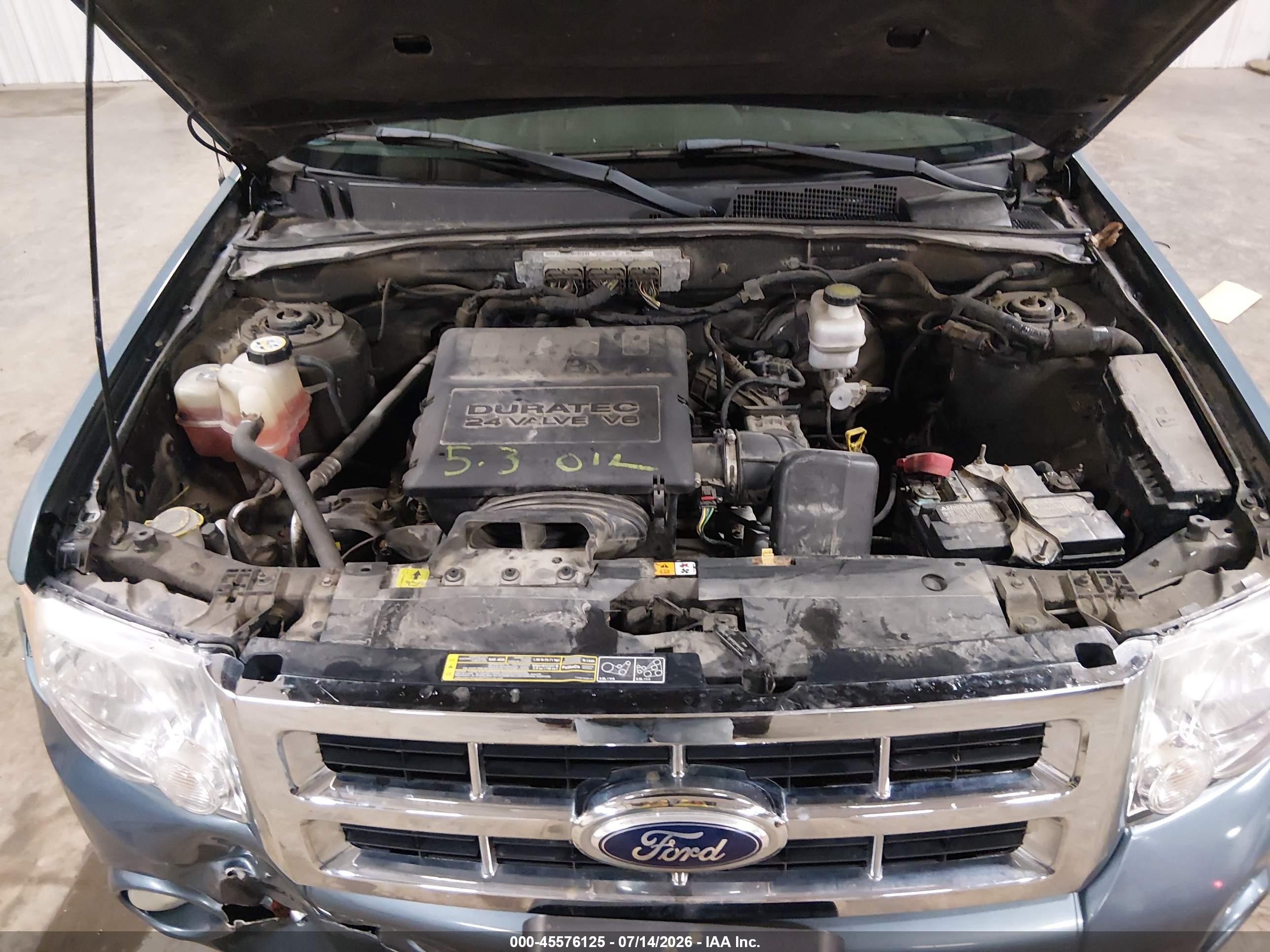 2012 Ford Escape Xlt Blue vin: 1FMCU9DG9CKC49656