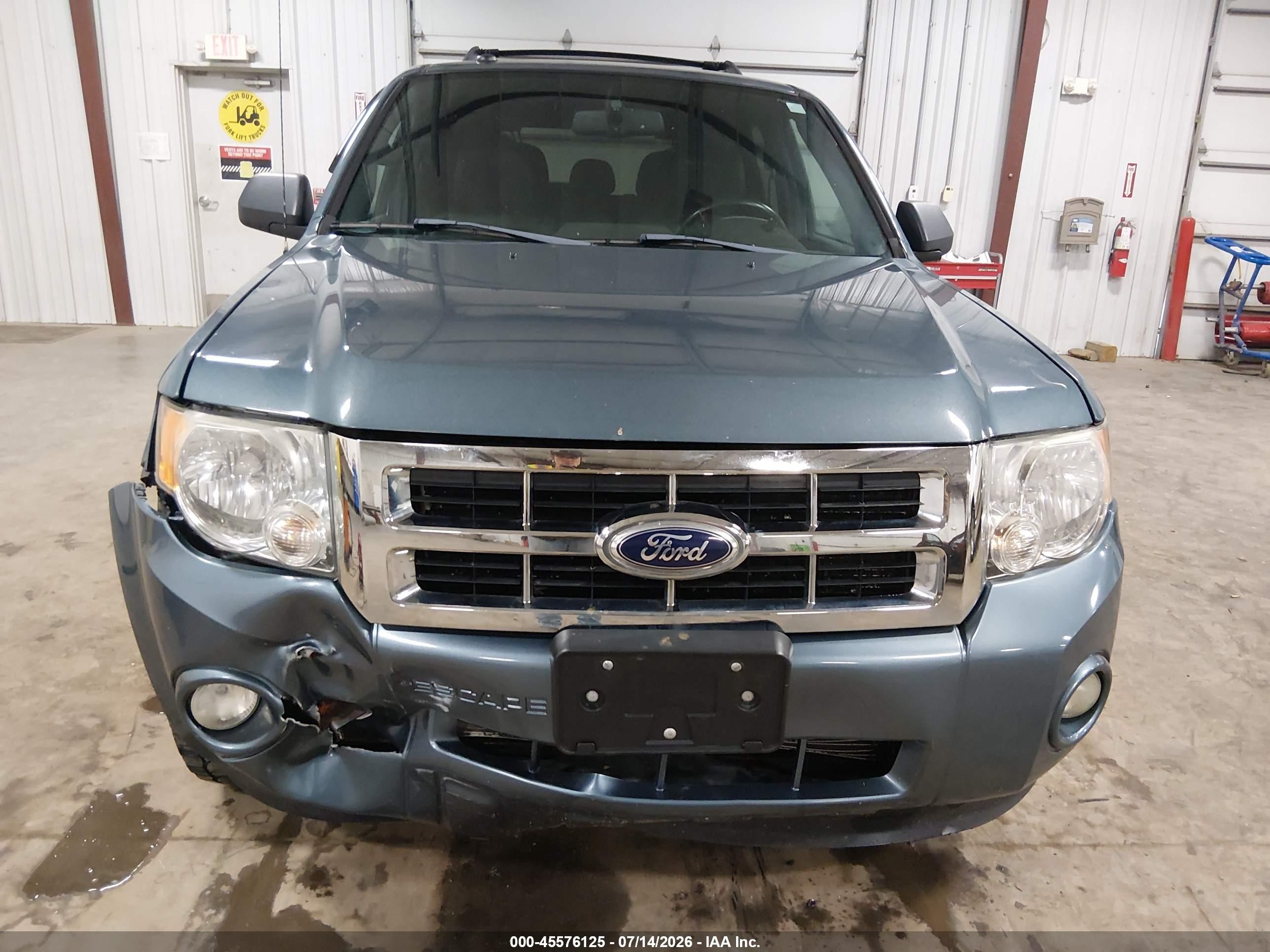 2012 Ford Escape Xlt Blue vin: 1FMCU9DG9CKC49656