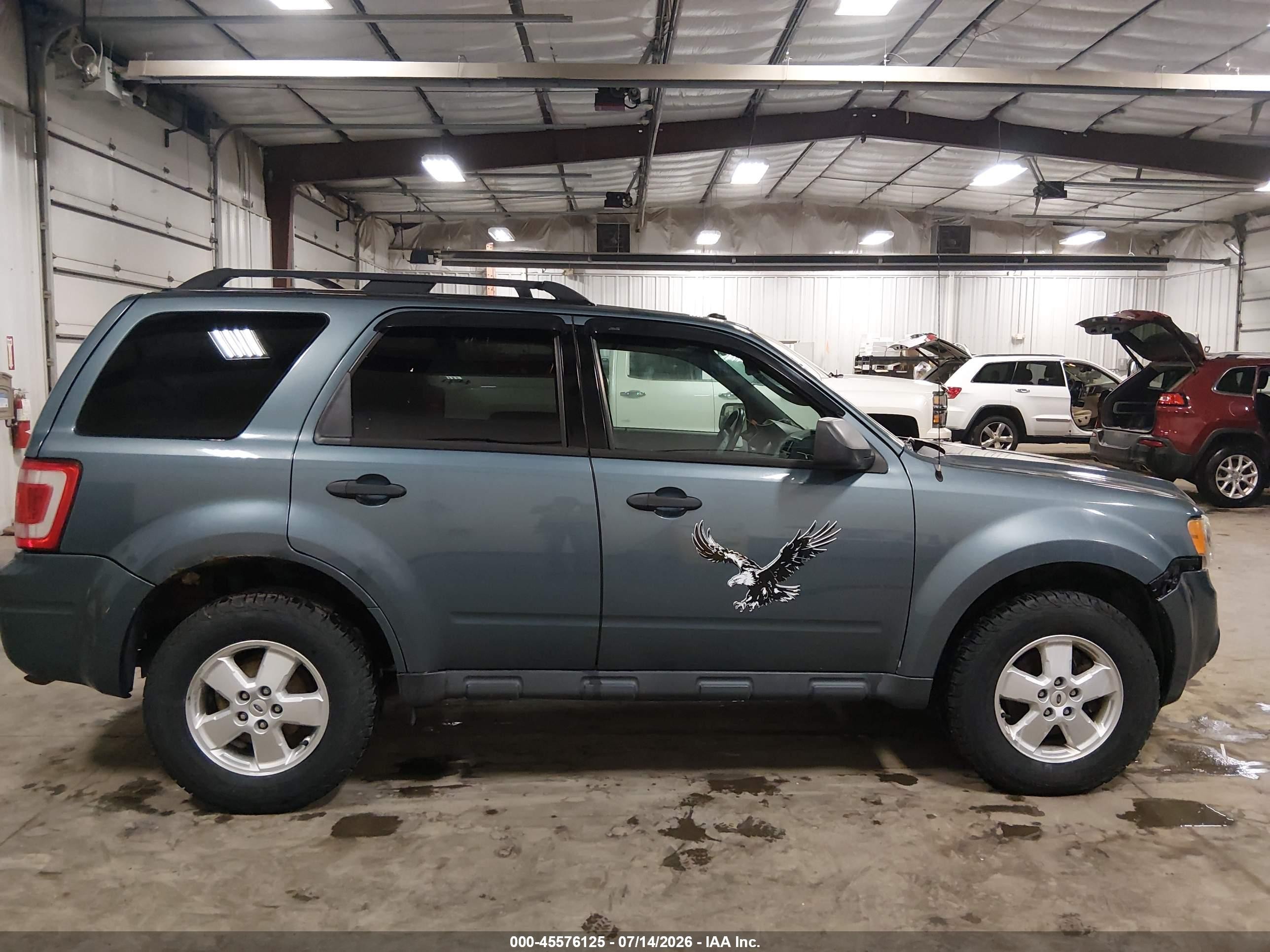 2012 Ford Escape Xlt Blue vin: 1FMCU9DG9CKC49656