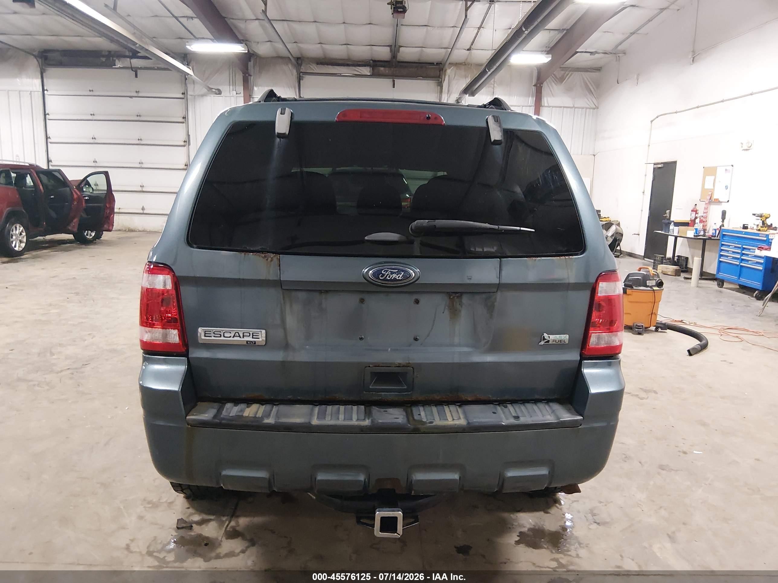 2012 Ford Escape Xlt Blue vin: 1FMCU9DG9CKC49656