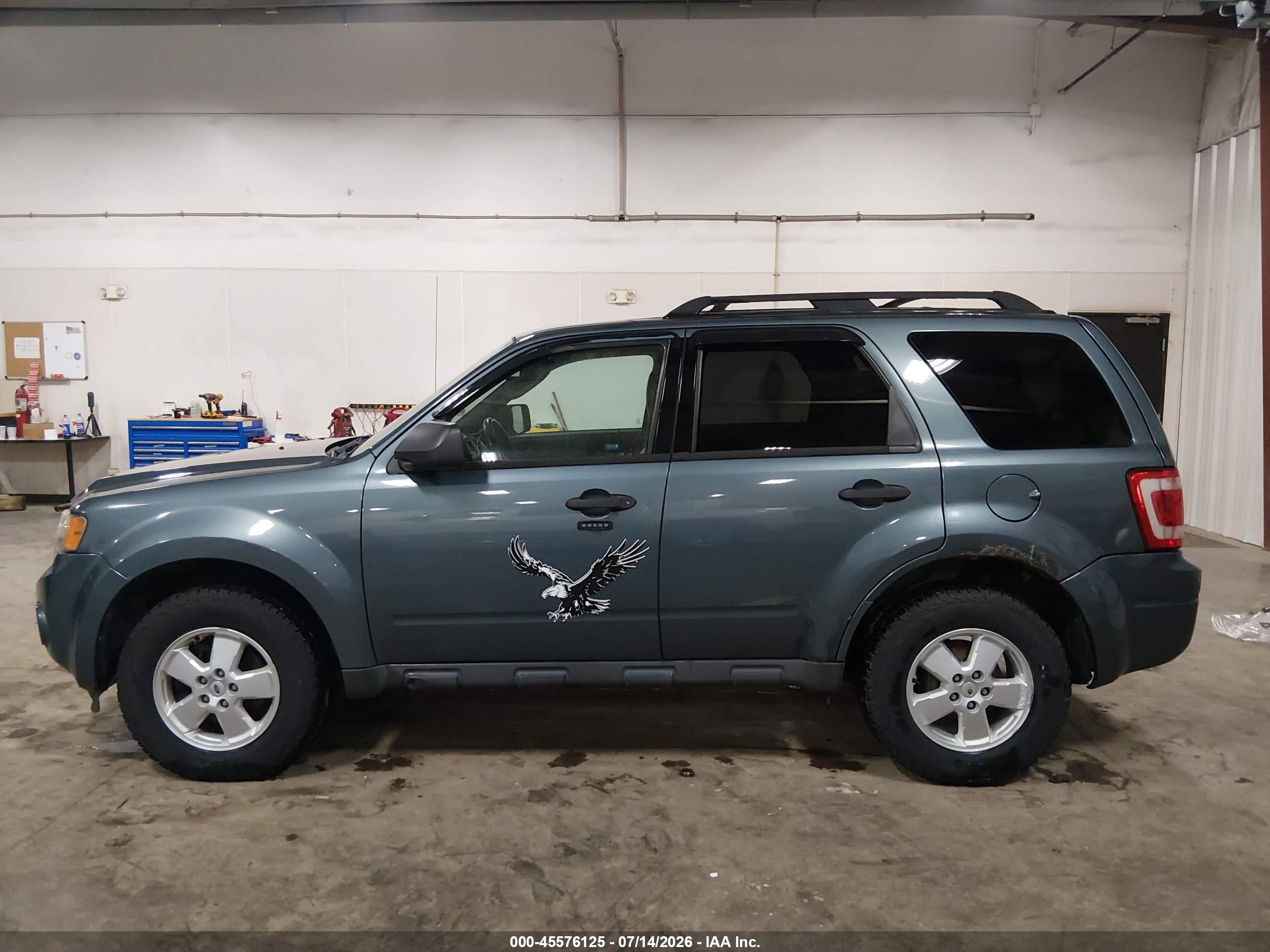 2012 Ford Escape Xlt Blue vin: 1FMCU9DG9CKC49656