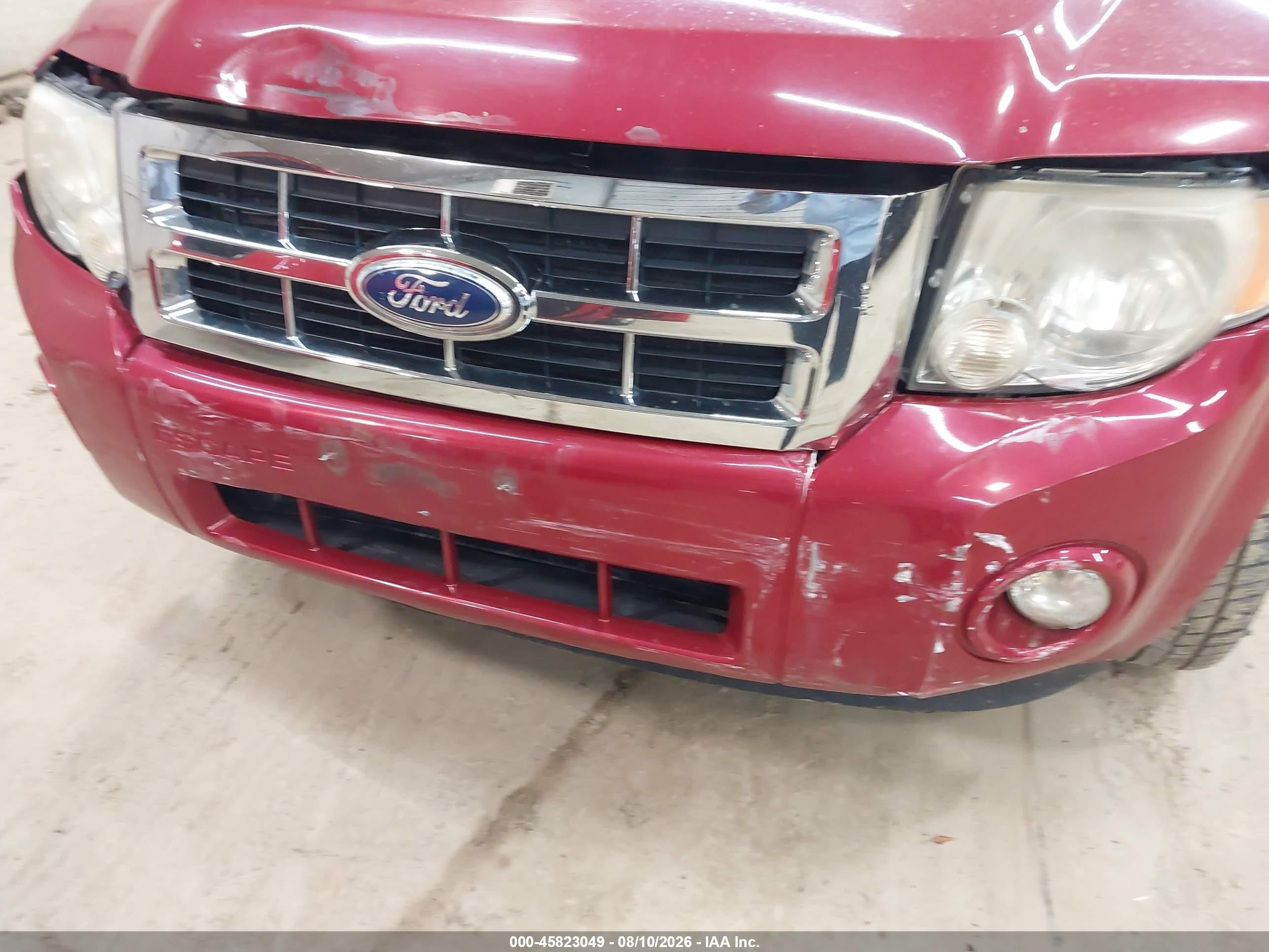 2010 Ford Escape Xlt Red vin: 1FMCU9DGXAKD02149