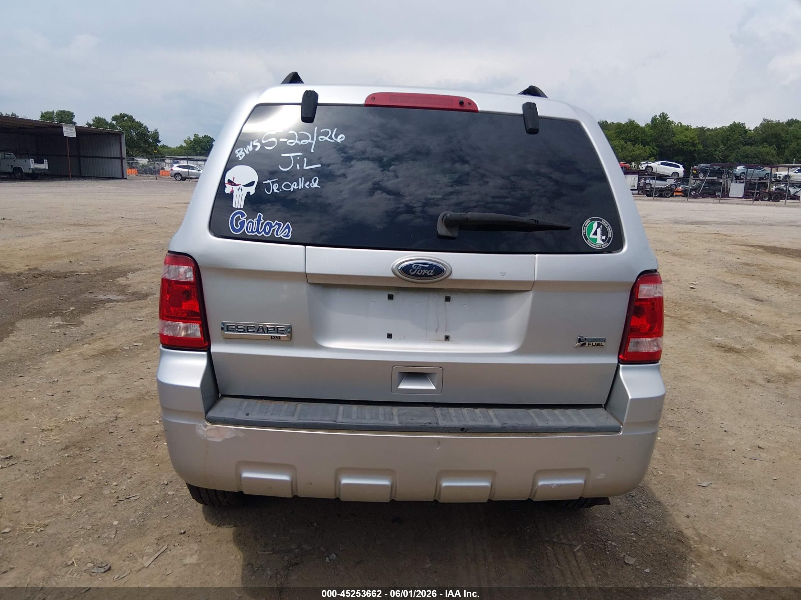 2010 Ford Escape Xlt Silver vin: 1FMCU9DGXAKD04855