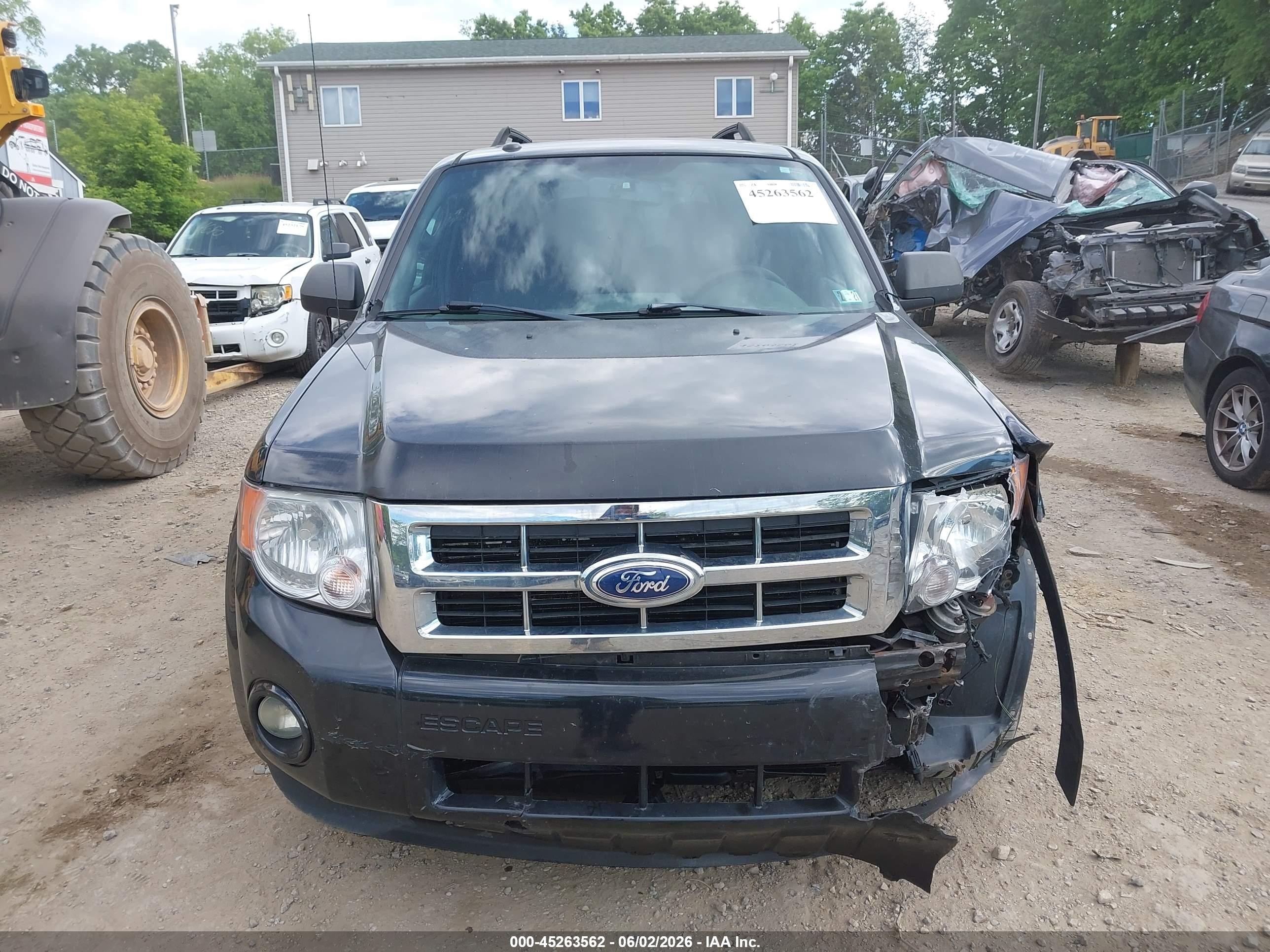 2011 Ford Escape Xlt Black vin: 1FMCU9DGXBKA52588