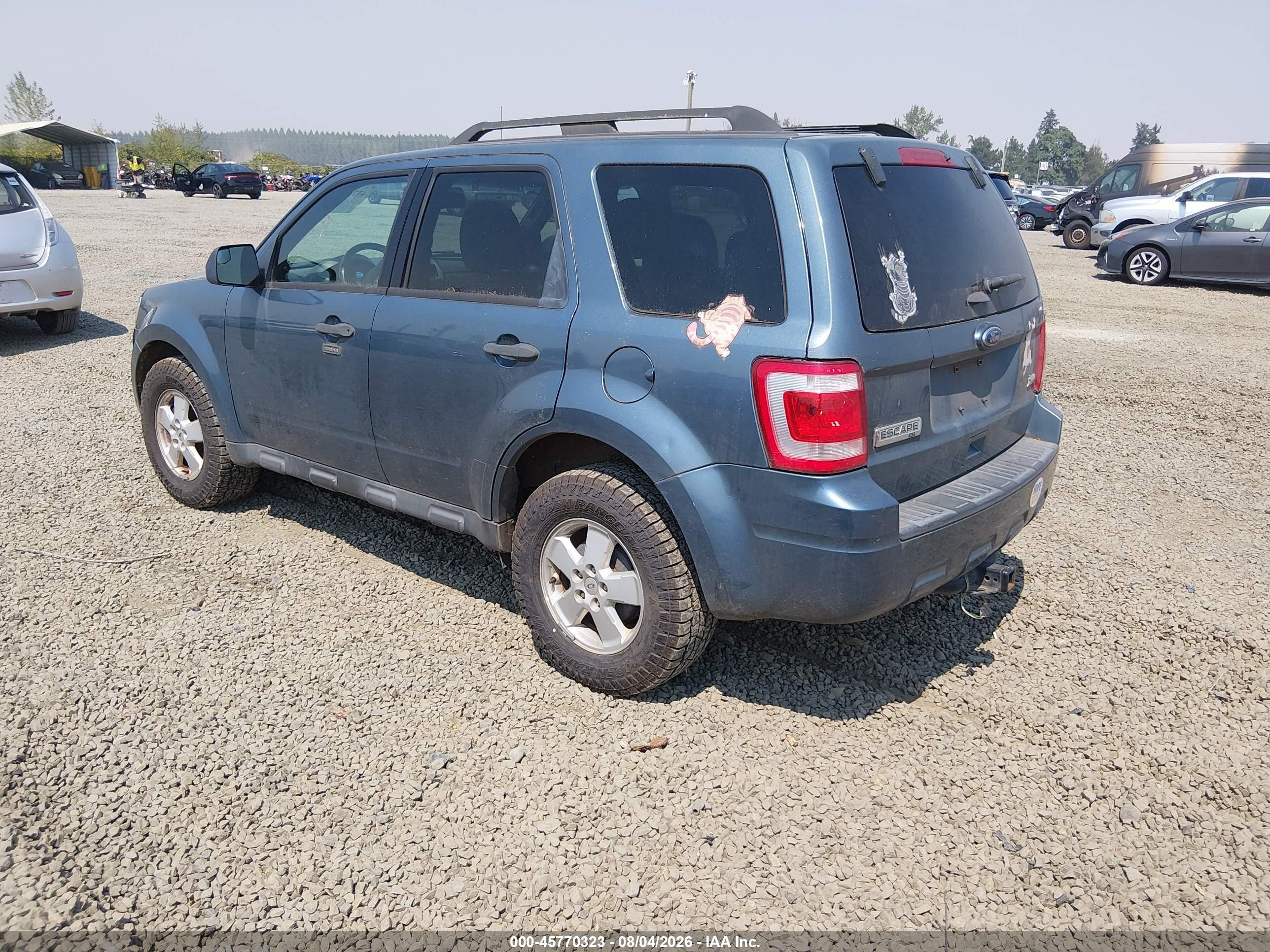 2011 Ford Escape Xlt Синий vin: 1FMCU9DGXBKA94078