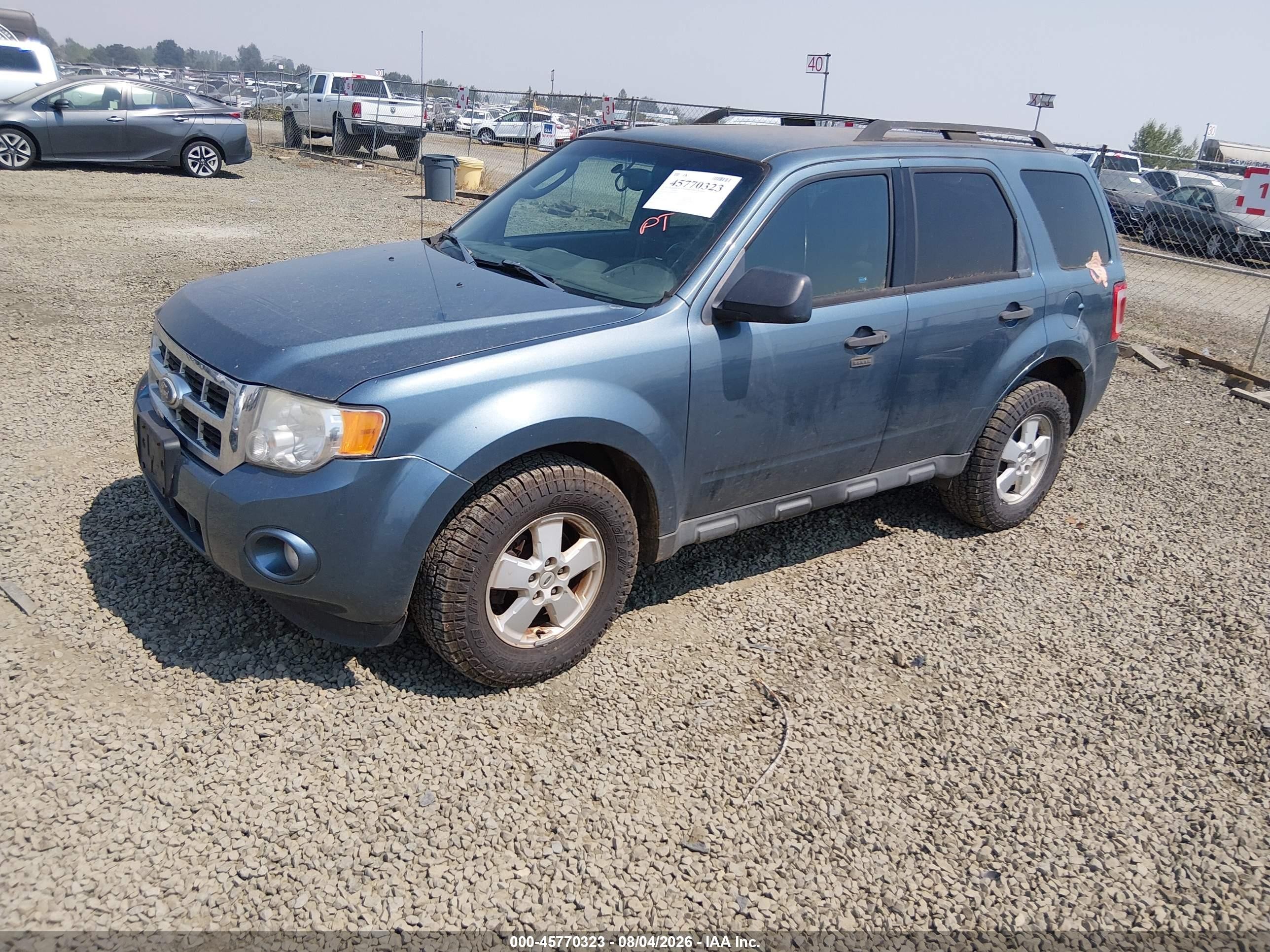 2011 Ford Escape Xlt Синий vin: 1FMCU9DGXBKA94078