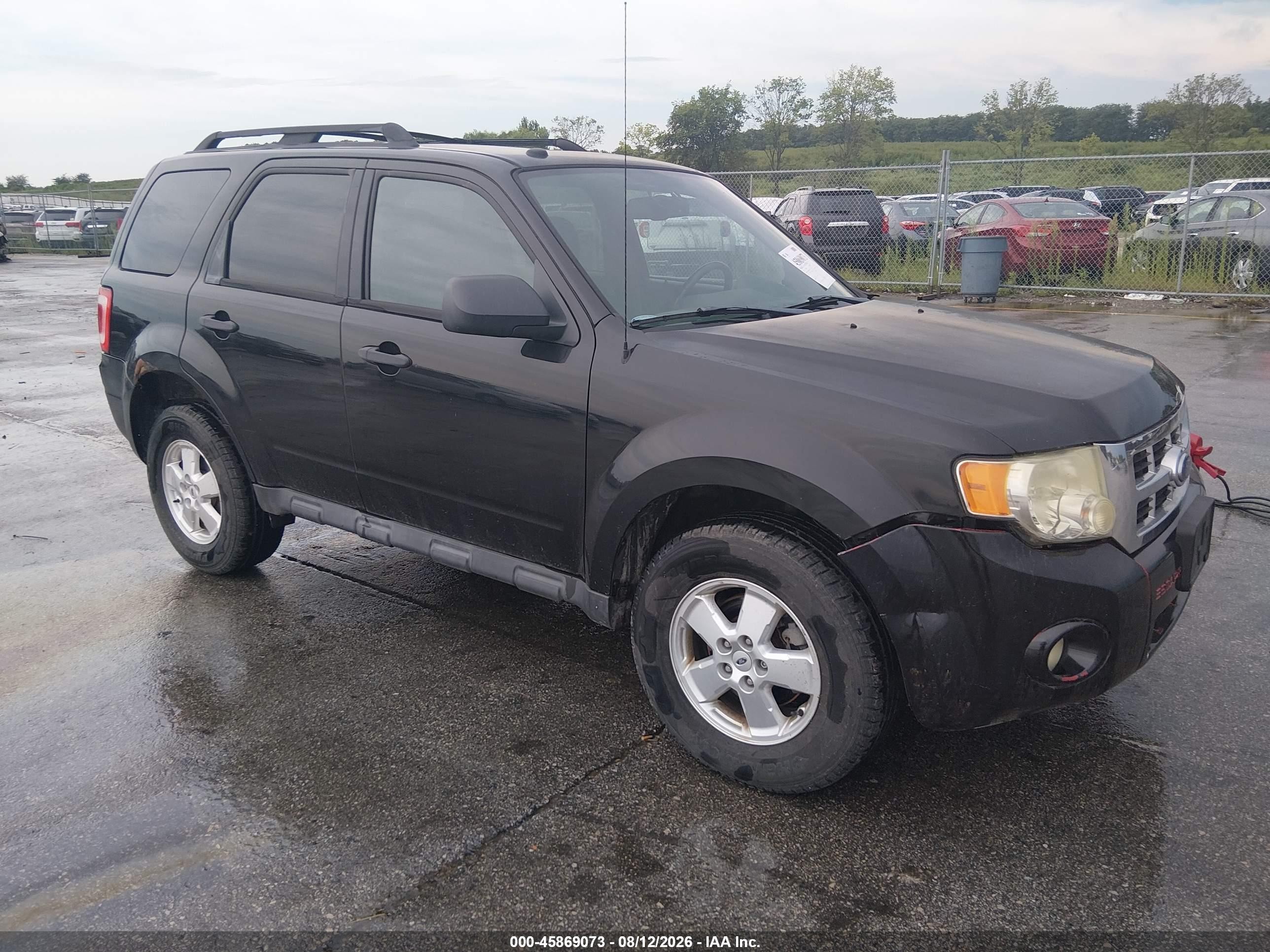 2011 Ford Escape Xlt Black vin: 1FMCU9DGXBKB24261