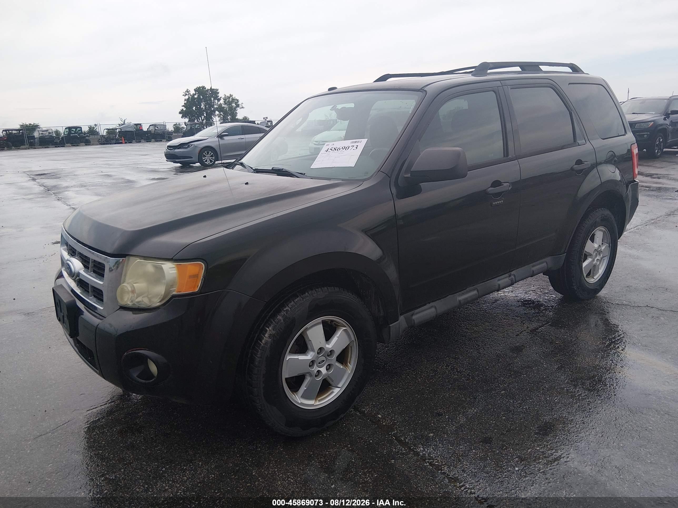 2011 Ford Escape Xlt Black vin: 1FMCU9DGXBKB24261