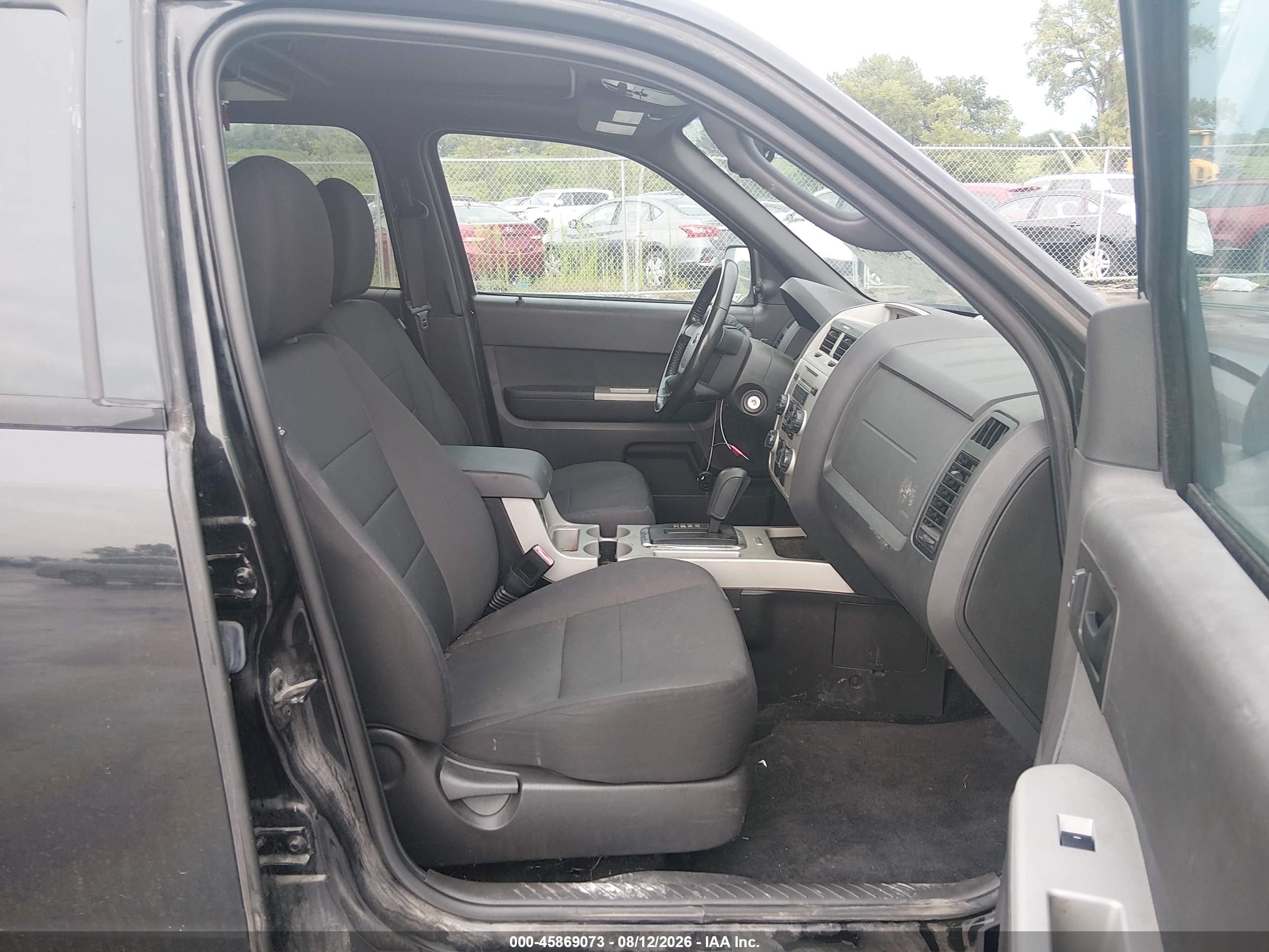 2011 Ford Escape Xlt Black vin: 1FMCU9DGXBKB24261