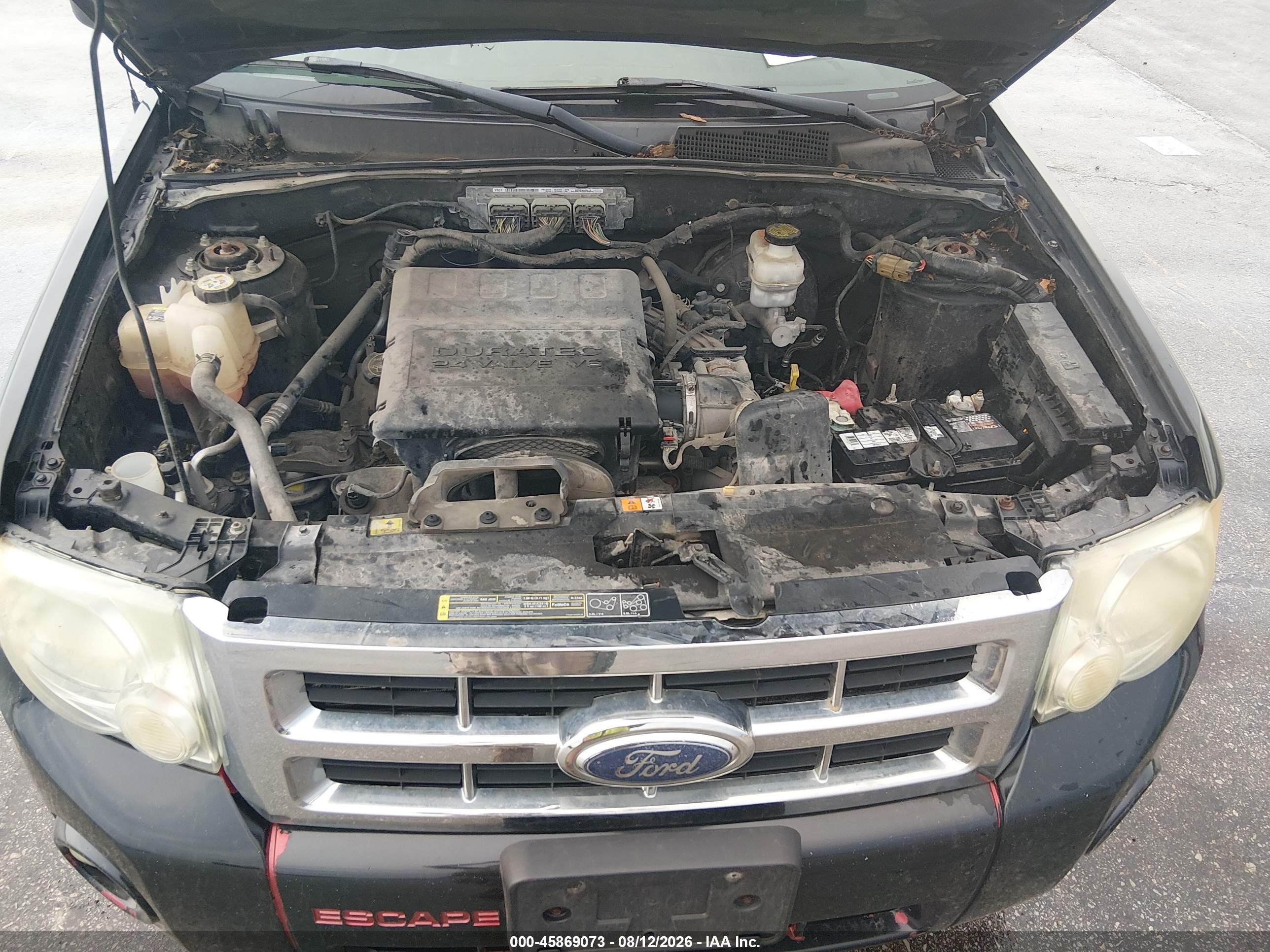 2011 Ford Escape Xlt Black vin: 1FMCU9DGXBKB24261
