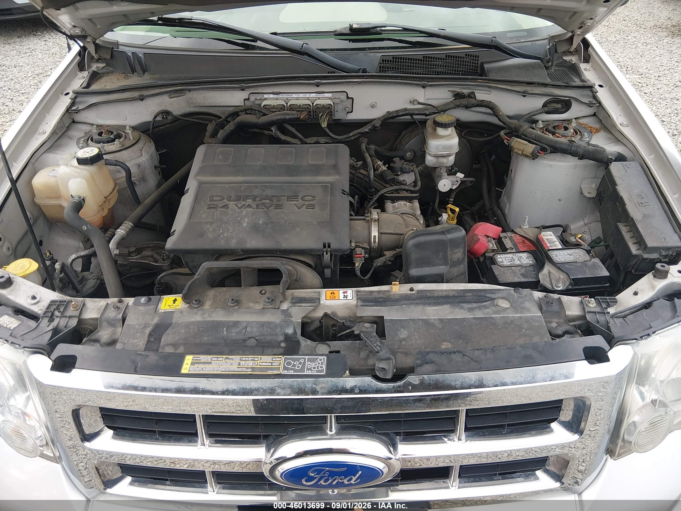 2011 Ford Escape Xlt Silver vin: 1FMCU9DGXBKC11139