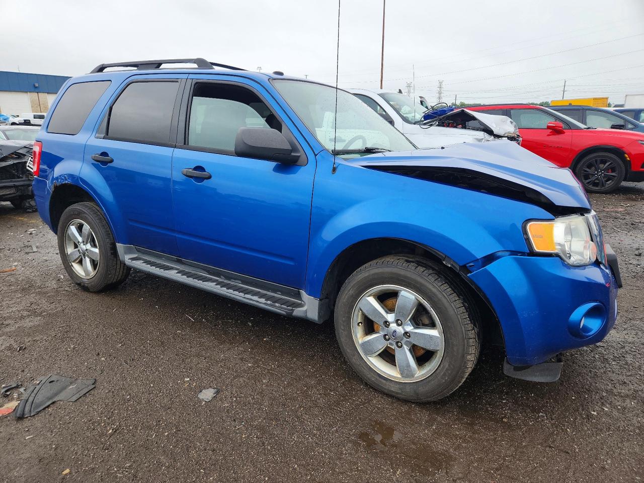 2011 Ford Escape Xlt Blue vin: 1FMCU9DGXBKC22545