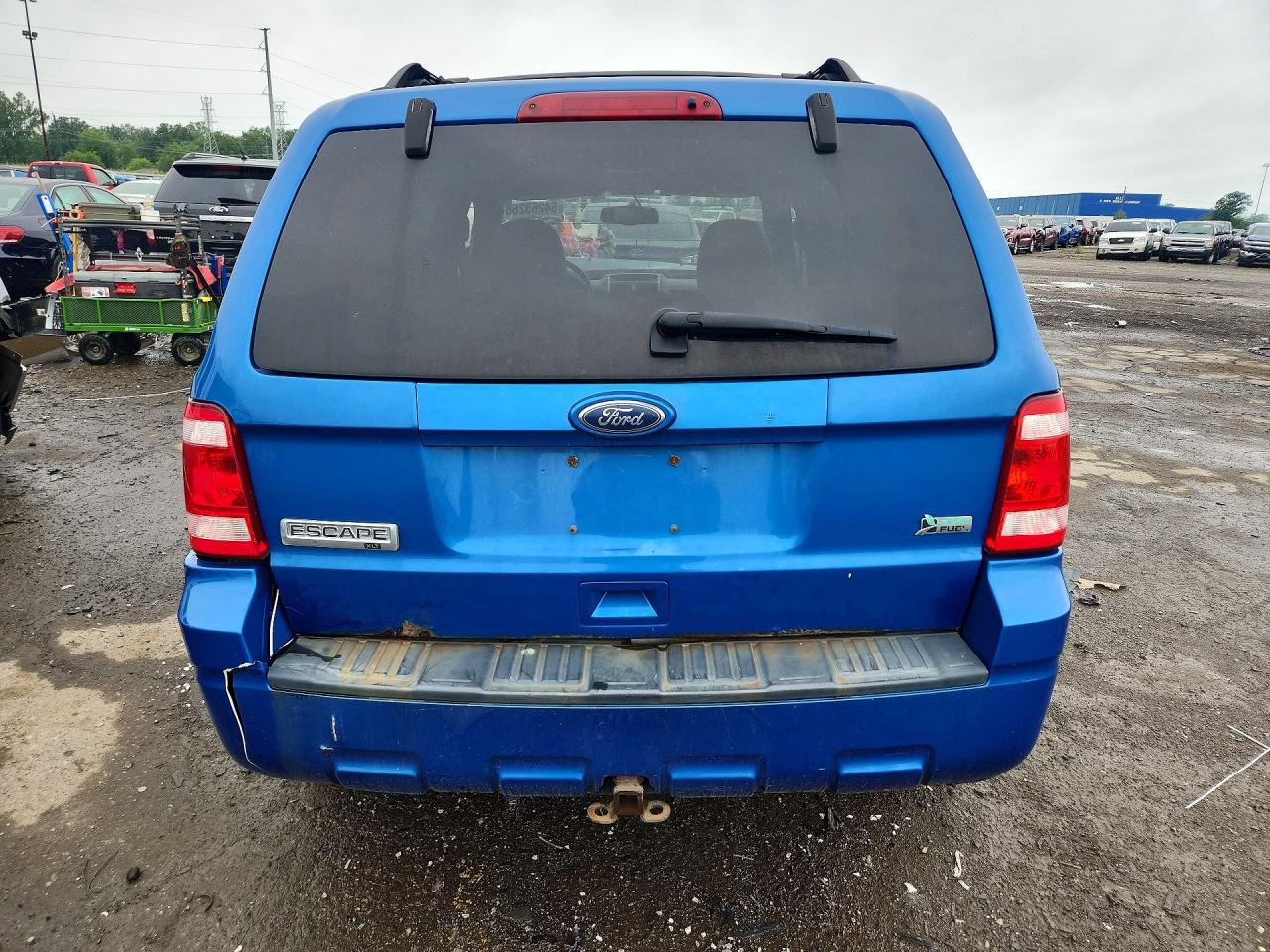 2011 Ford Escape Xlt Blue vin: 1FMCU9DGXBKC22545