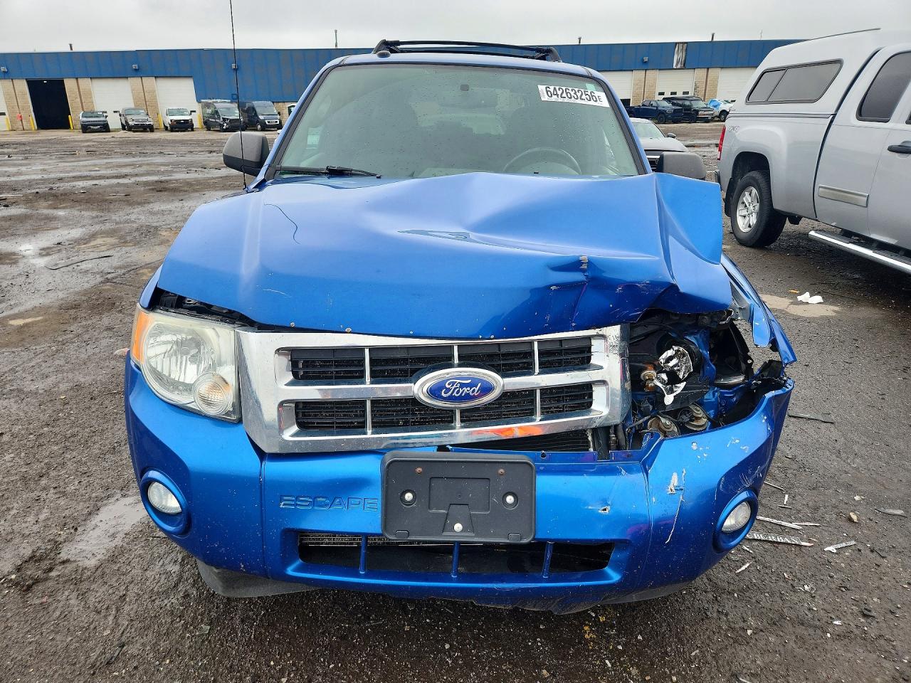 2011 Ford Escape Xlt Blue vin: 1FMCU9DGXBKC22545