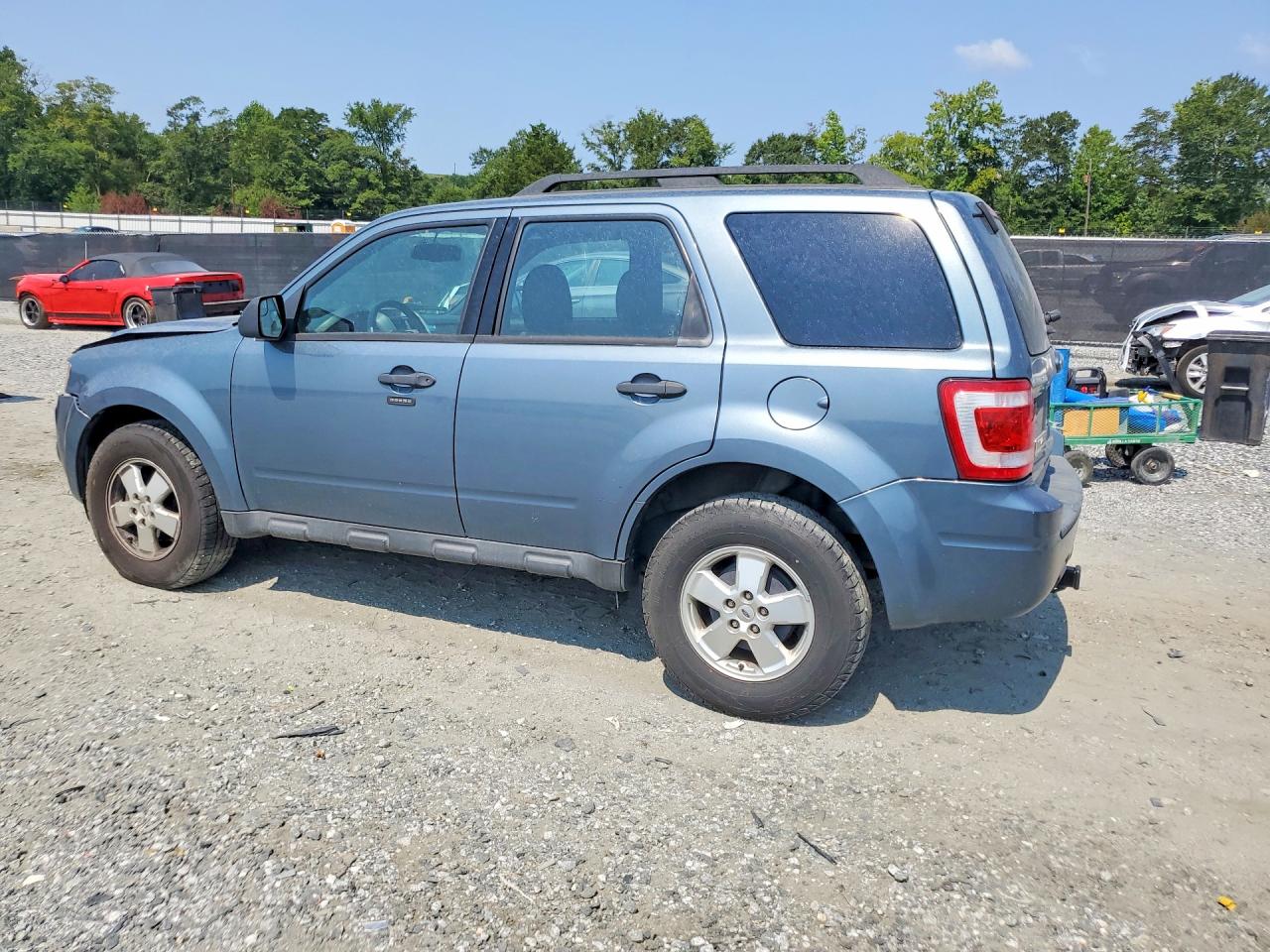 2011 Ford Escape Xlt Blue vin: 1FMCU9DGXBKC37126