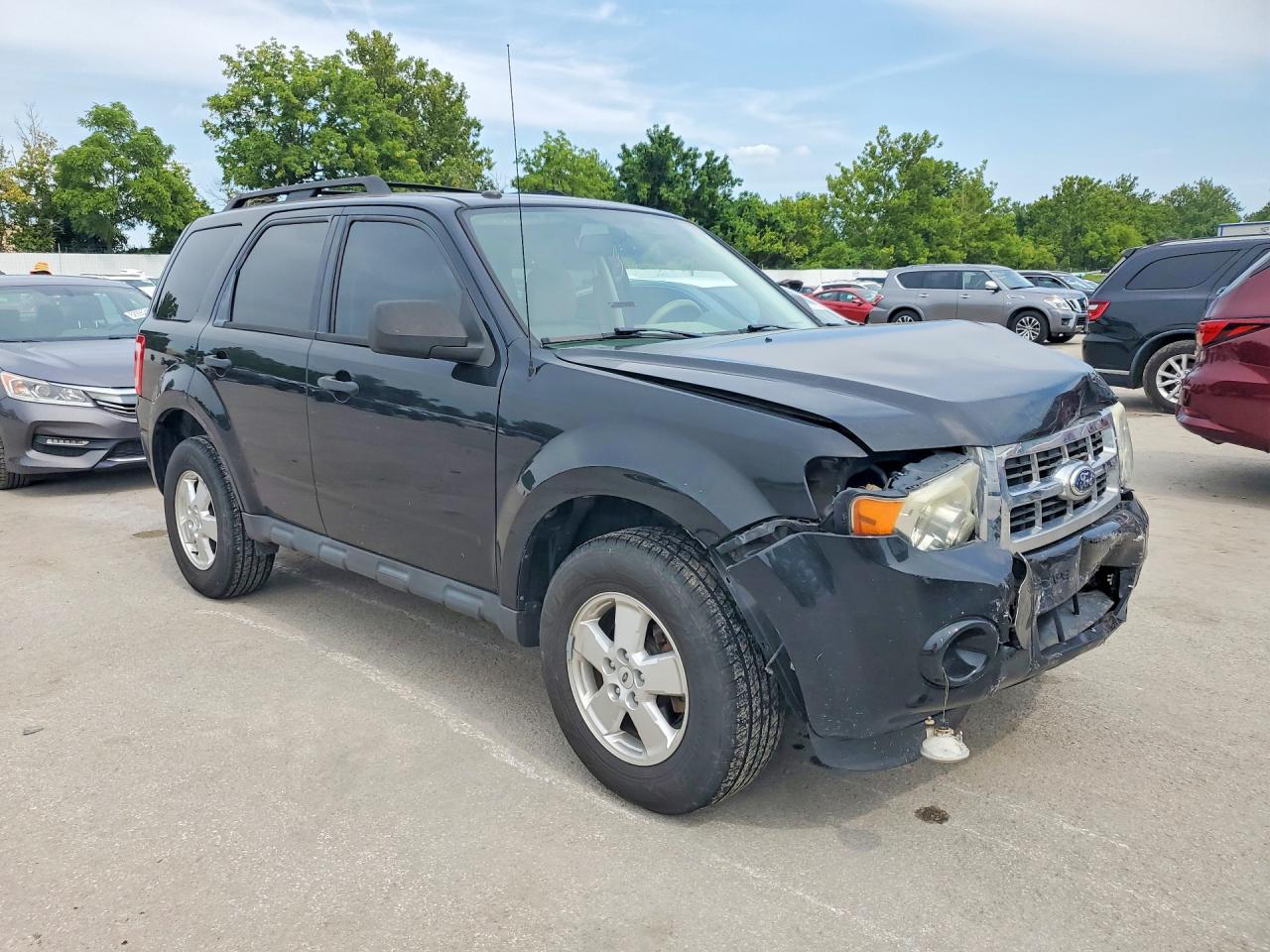 2012 Ford Escape Xlt Black vin: 1FMCU9DGXCKA58005