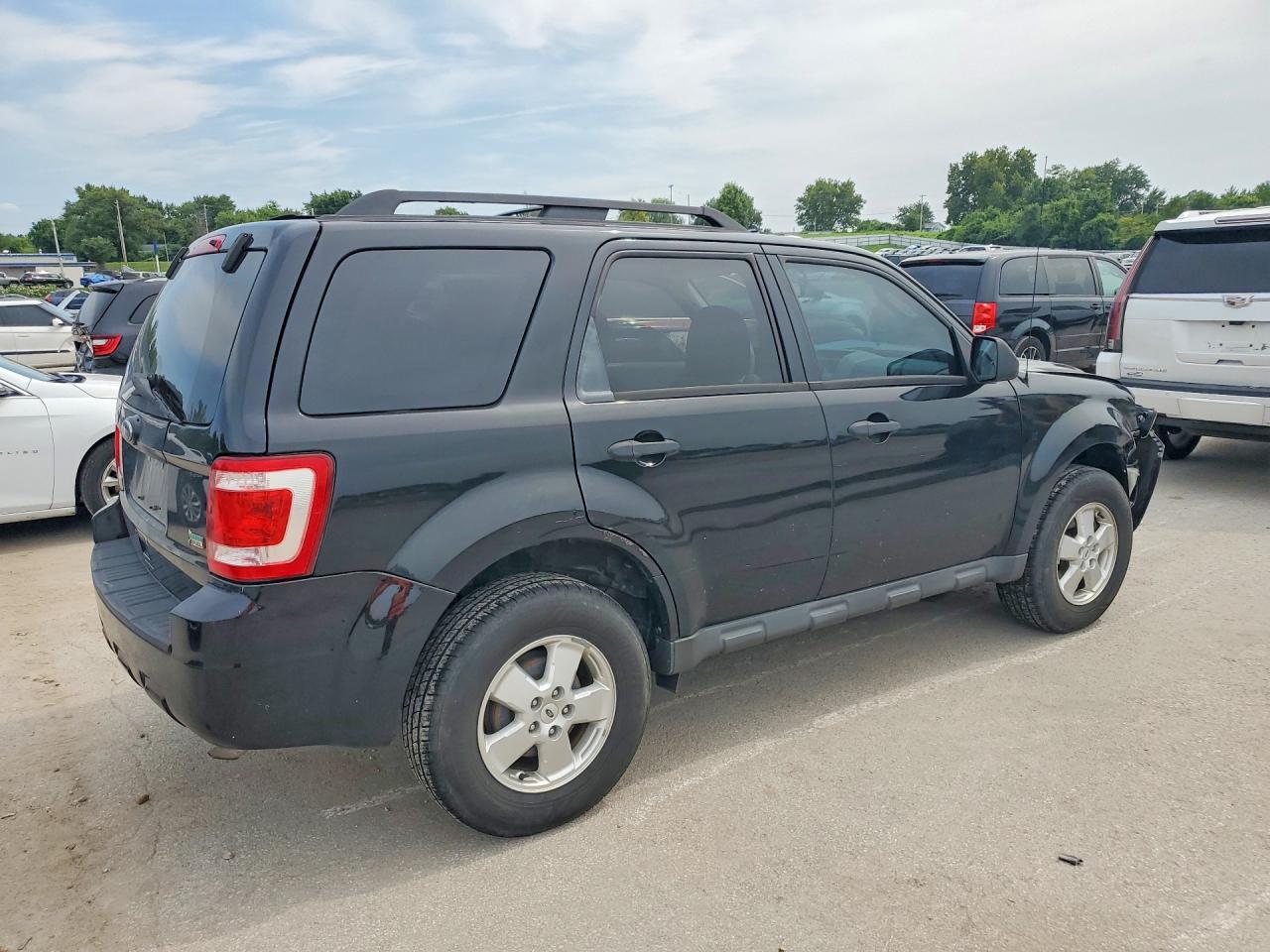 2012 Ford Escape Xlt Black vin: 1FMCU9DGXCKA58005
