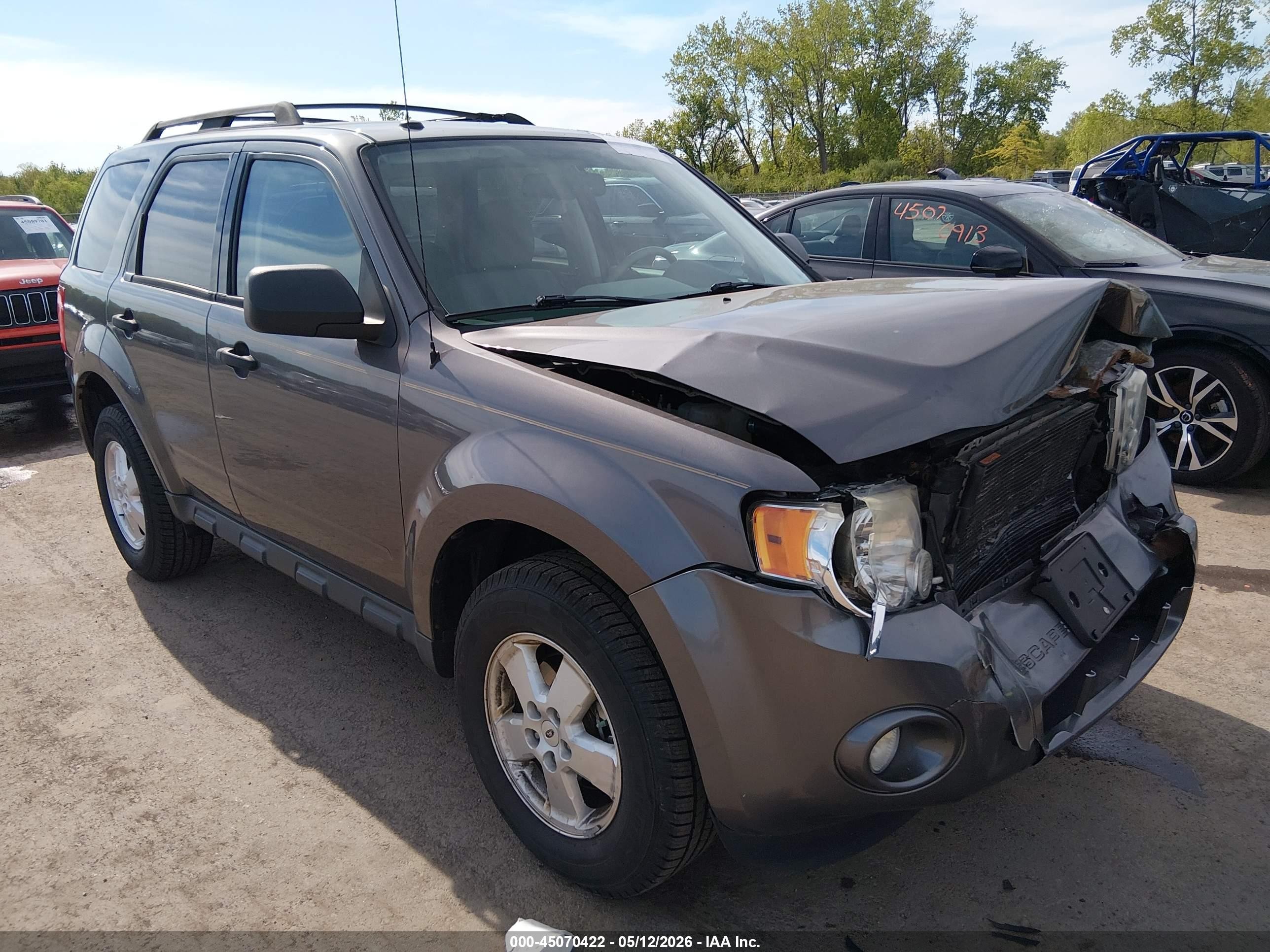 2012 Ford Escape Xlt Gray vin: 1FMCU9DGXCKA59820