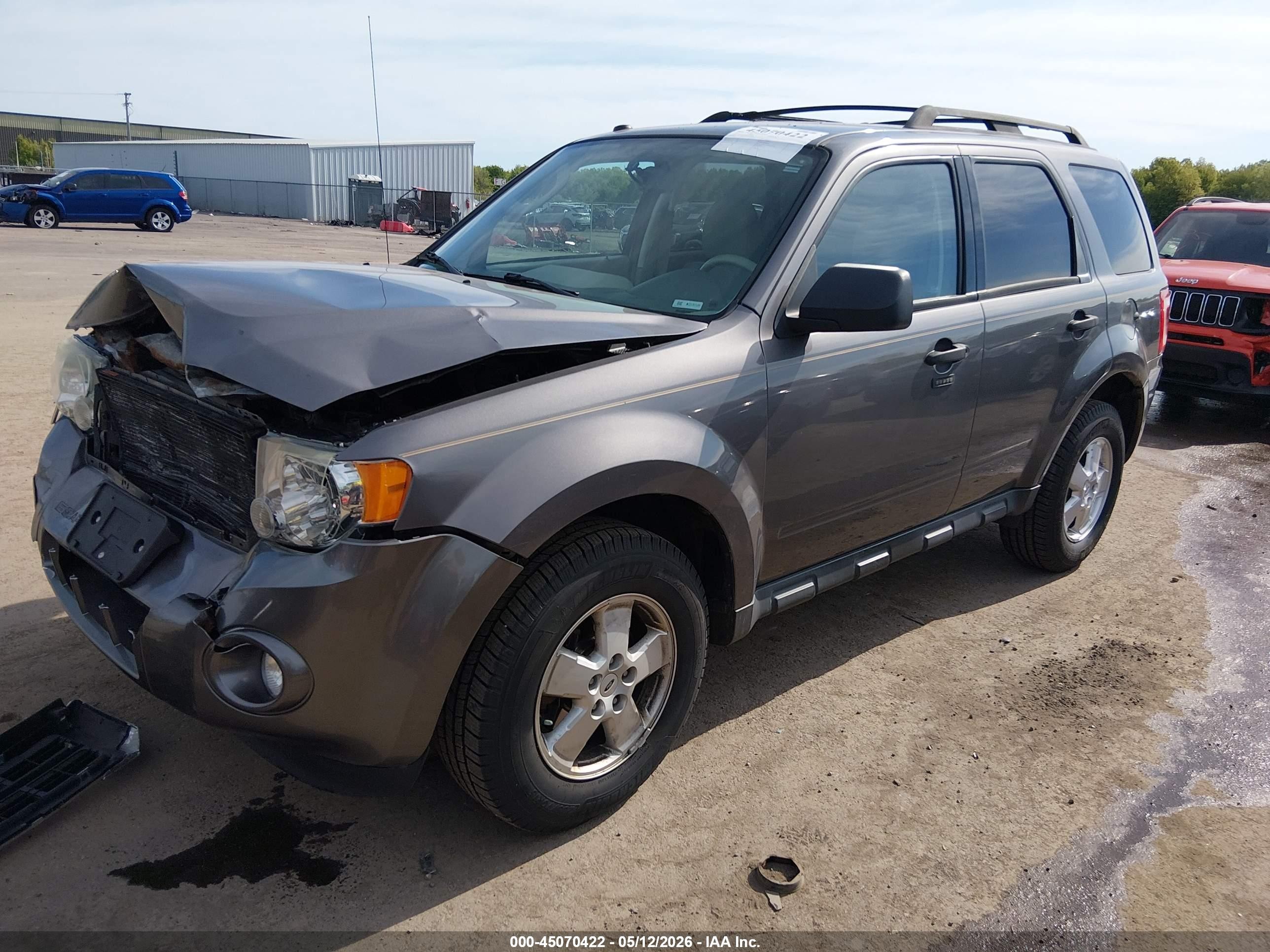 2012 Ford Escape Xlt Gray vin: 1FMCU9DGXCKA59820