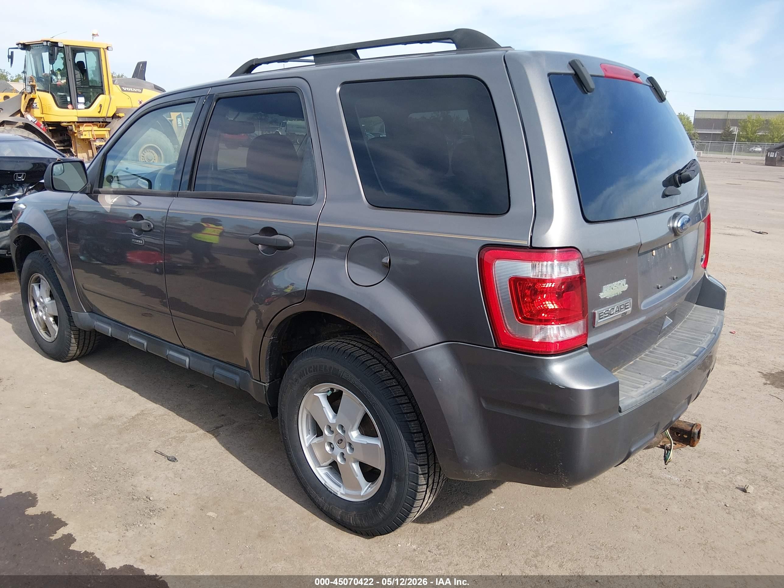 2012 Ford Escape Xlt Gray vin: 1FMCU9DGXCKA59820