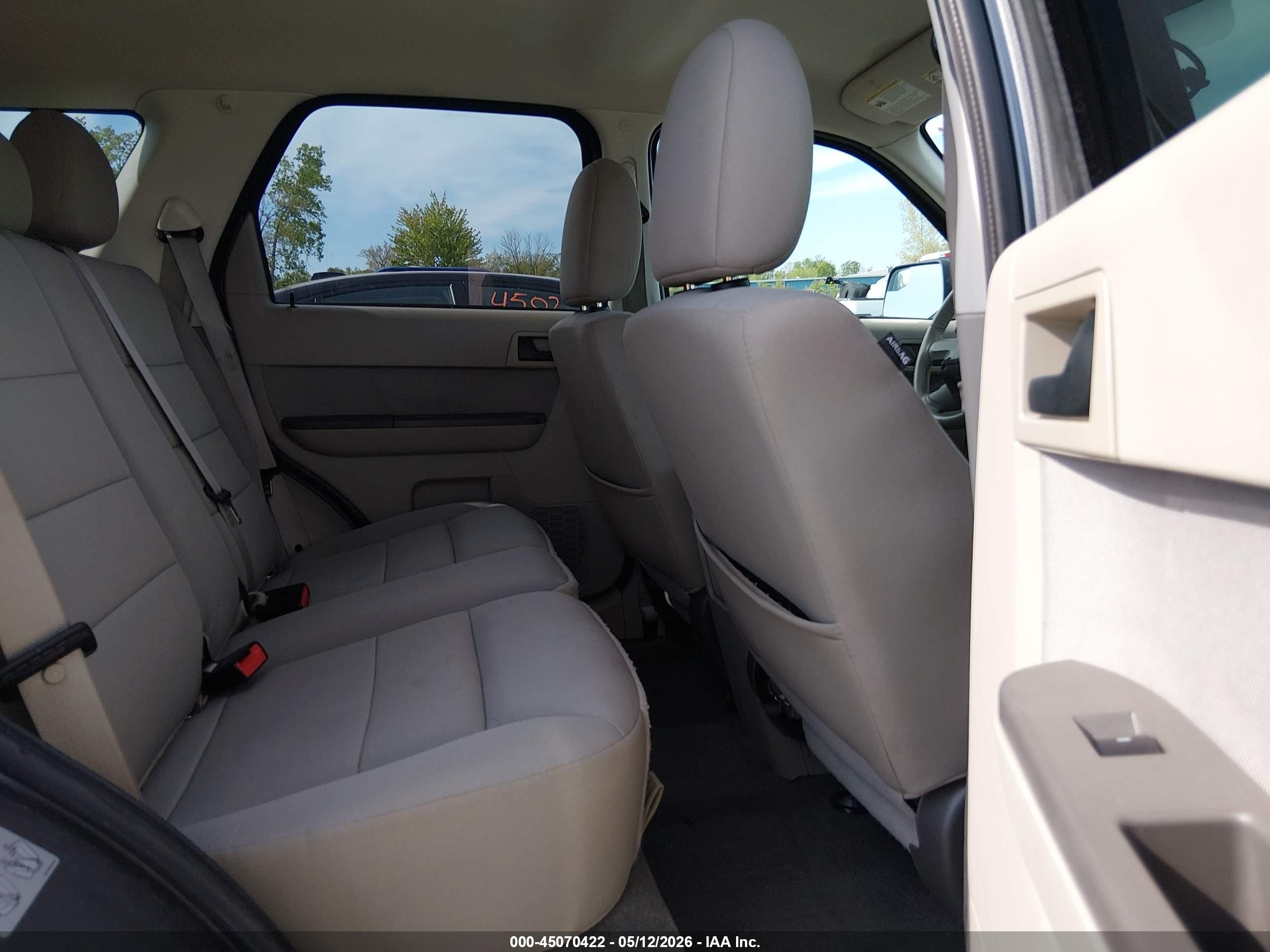 2012 Ford Escape Xlt Gray vin: 1FMCU9DGXCKA59820
