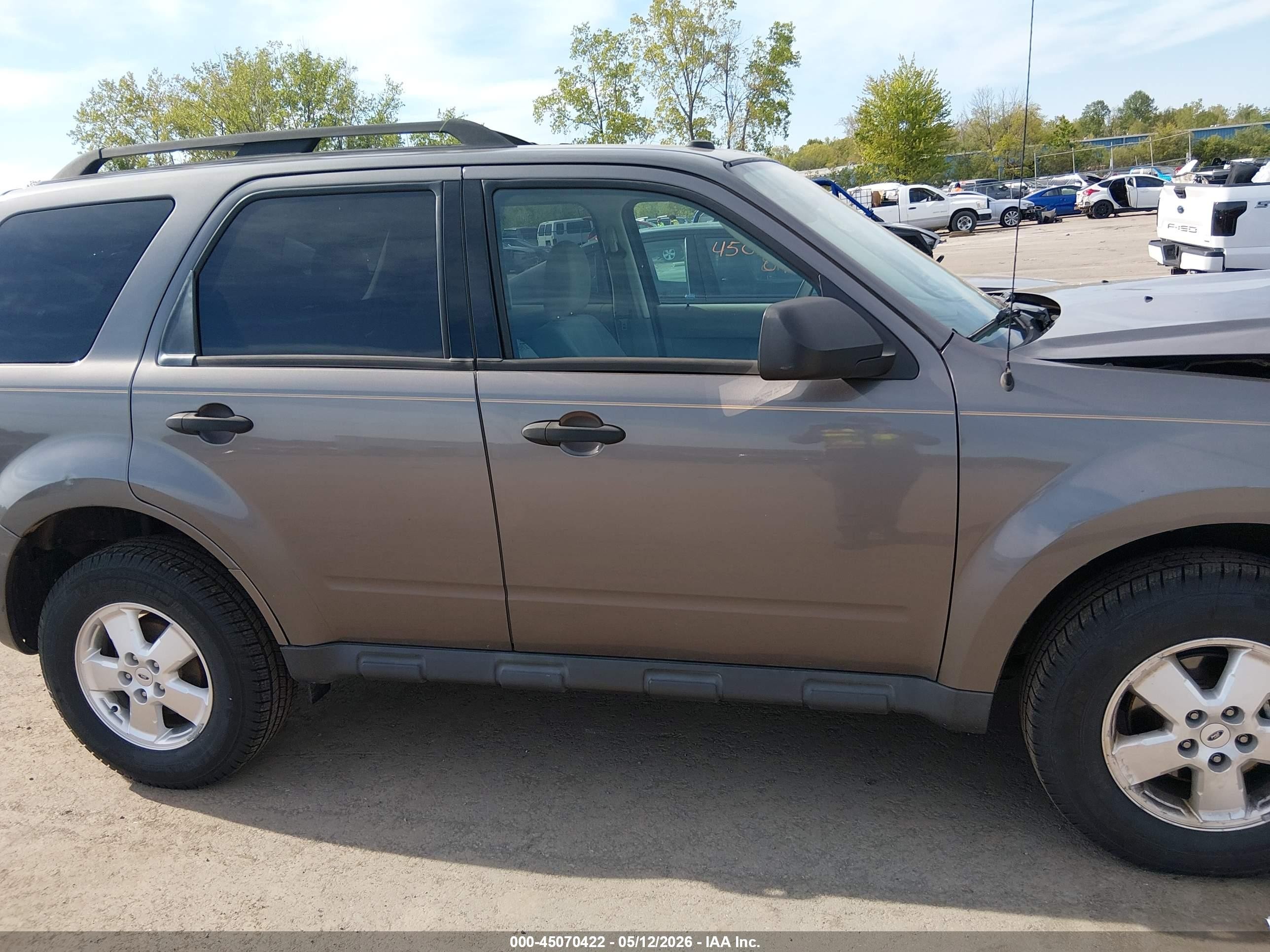 2012 Ford Escape Xlt Gray vin: 1FMCU9DGXCKA59820