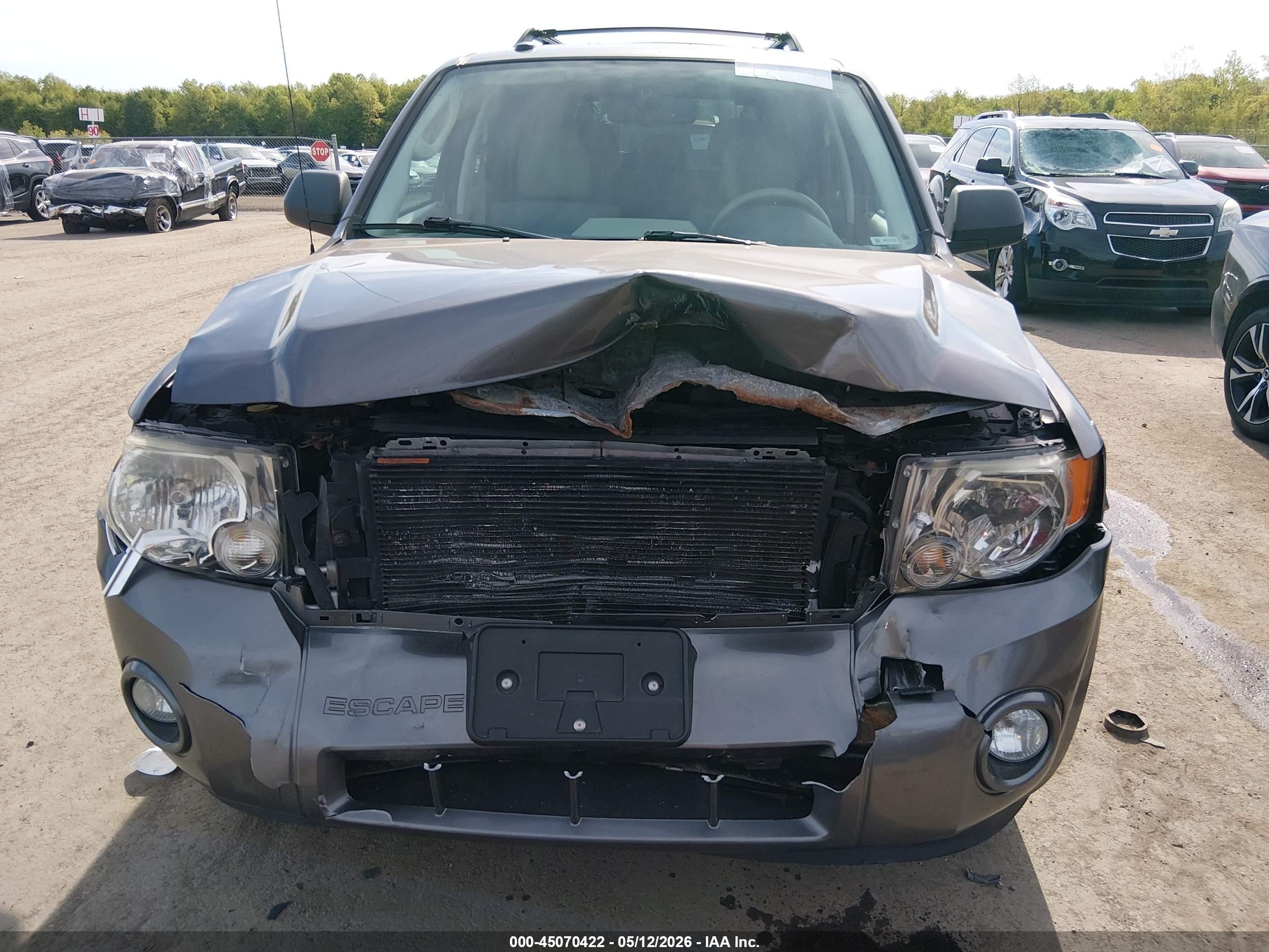 2012 Ford Escape Xlt Gray vin: 1FMCU9DGXCKA59820
