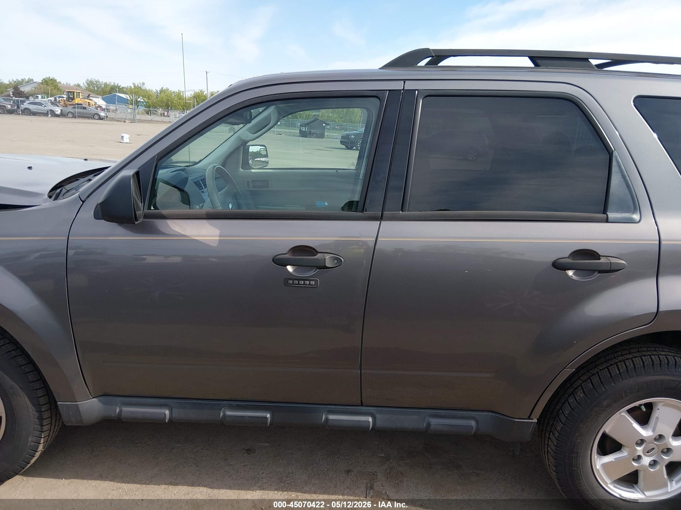 2012 Ford Escape Xlt Gray vin: 1FMCU9DGXCKA59820