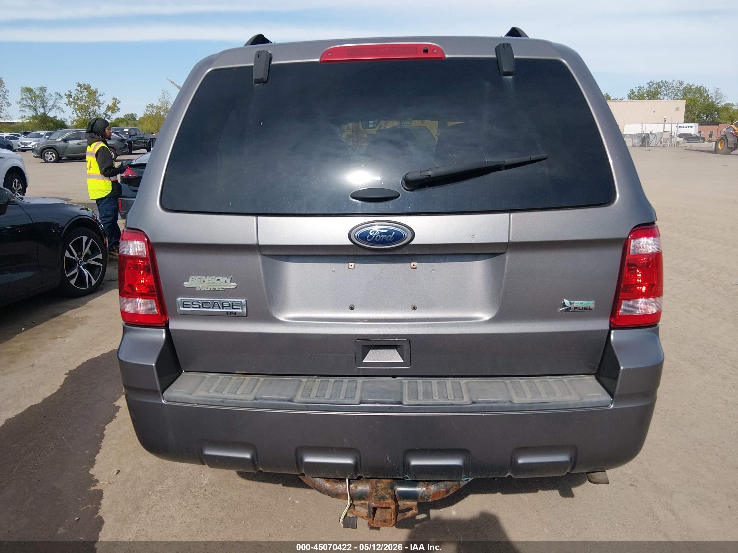 2012 Ford Escape Xlt Gray vin: 1FMCU9DGXCKA59820